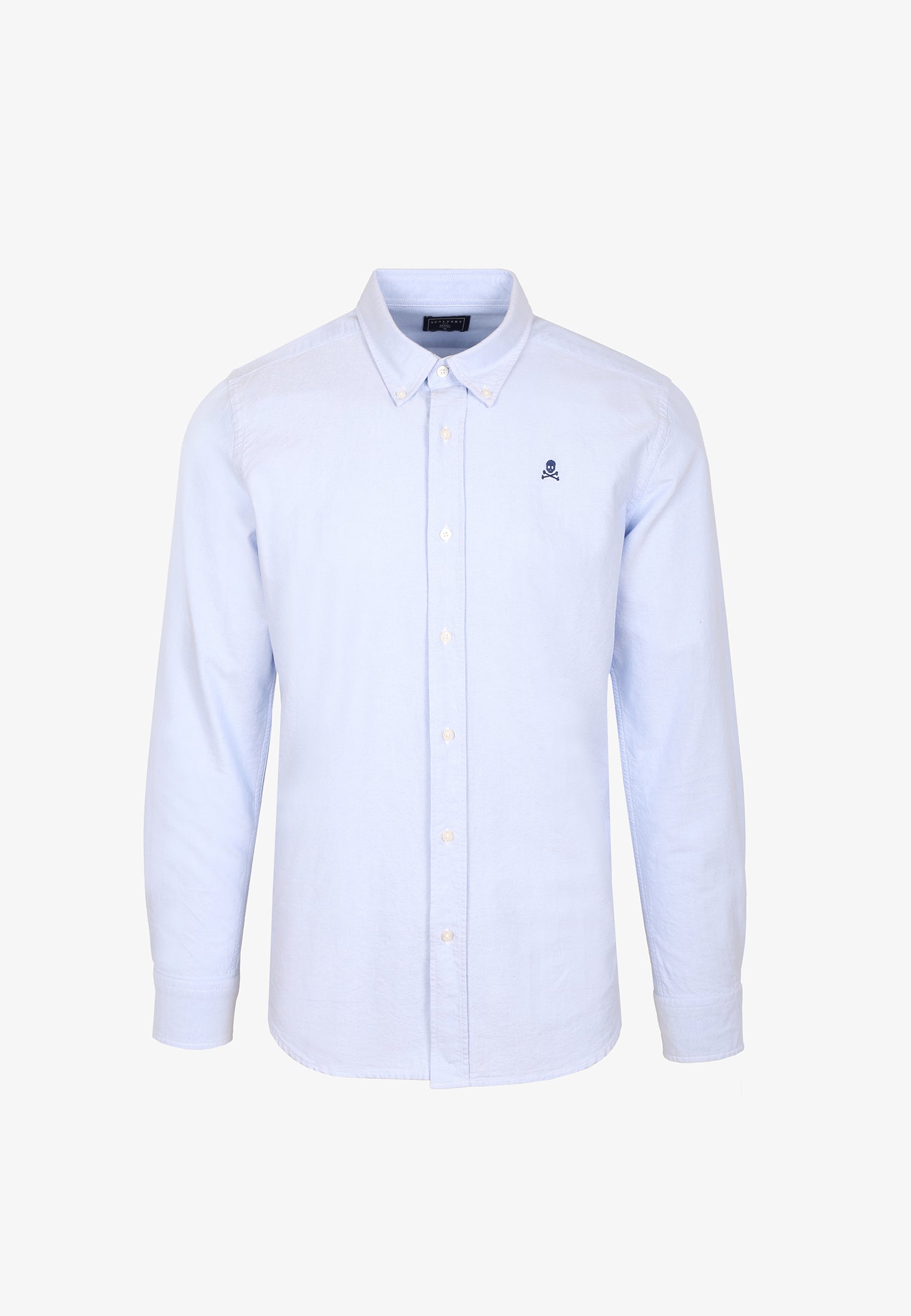 CHEMISE OXFORD SKULL CONTRASTANT