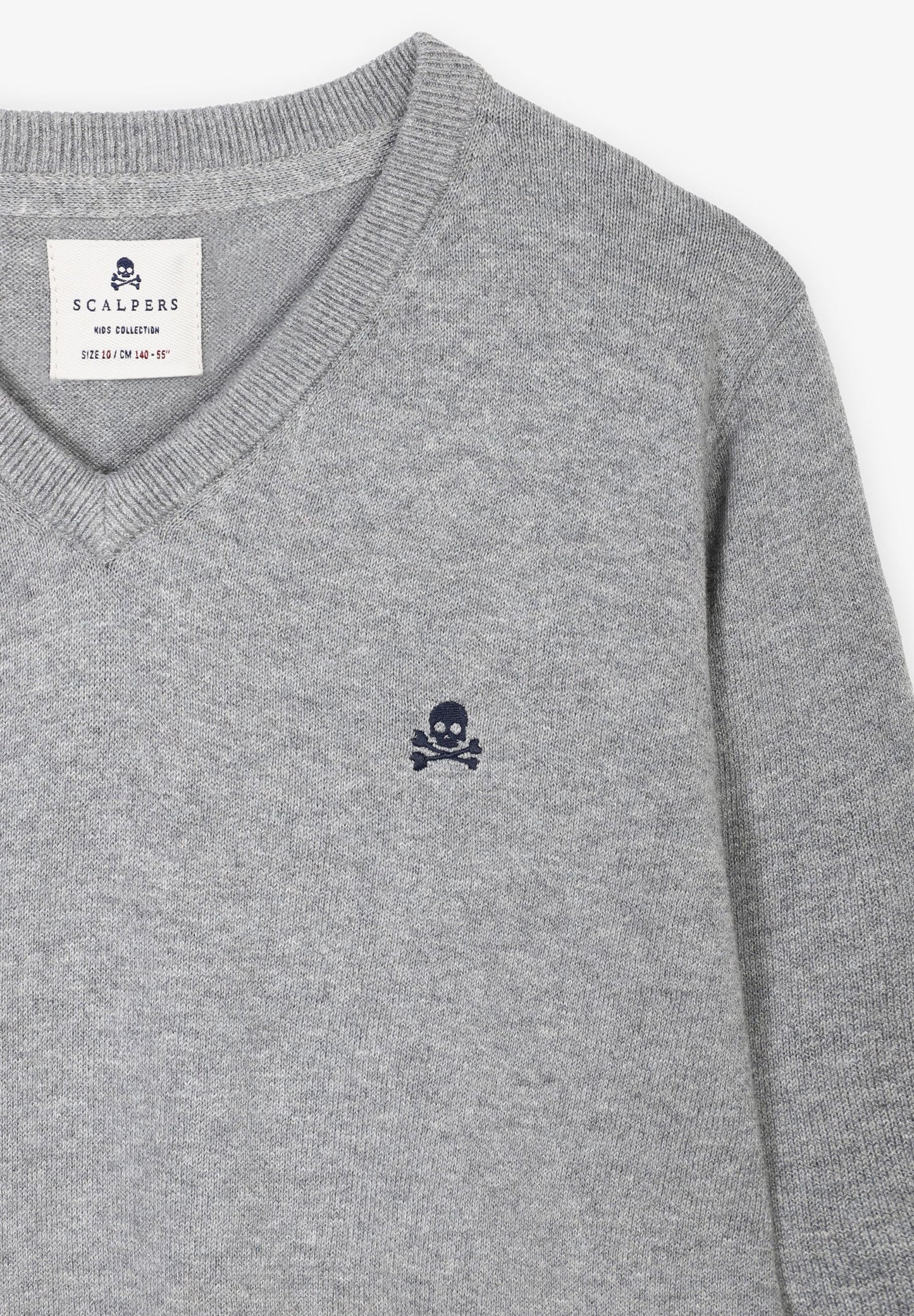 PULL COL EN V SKULL