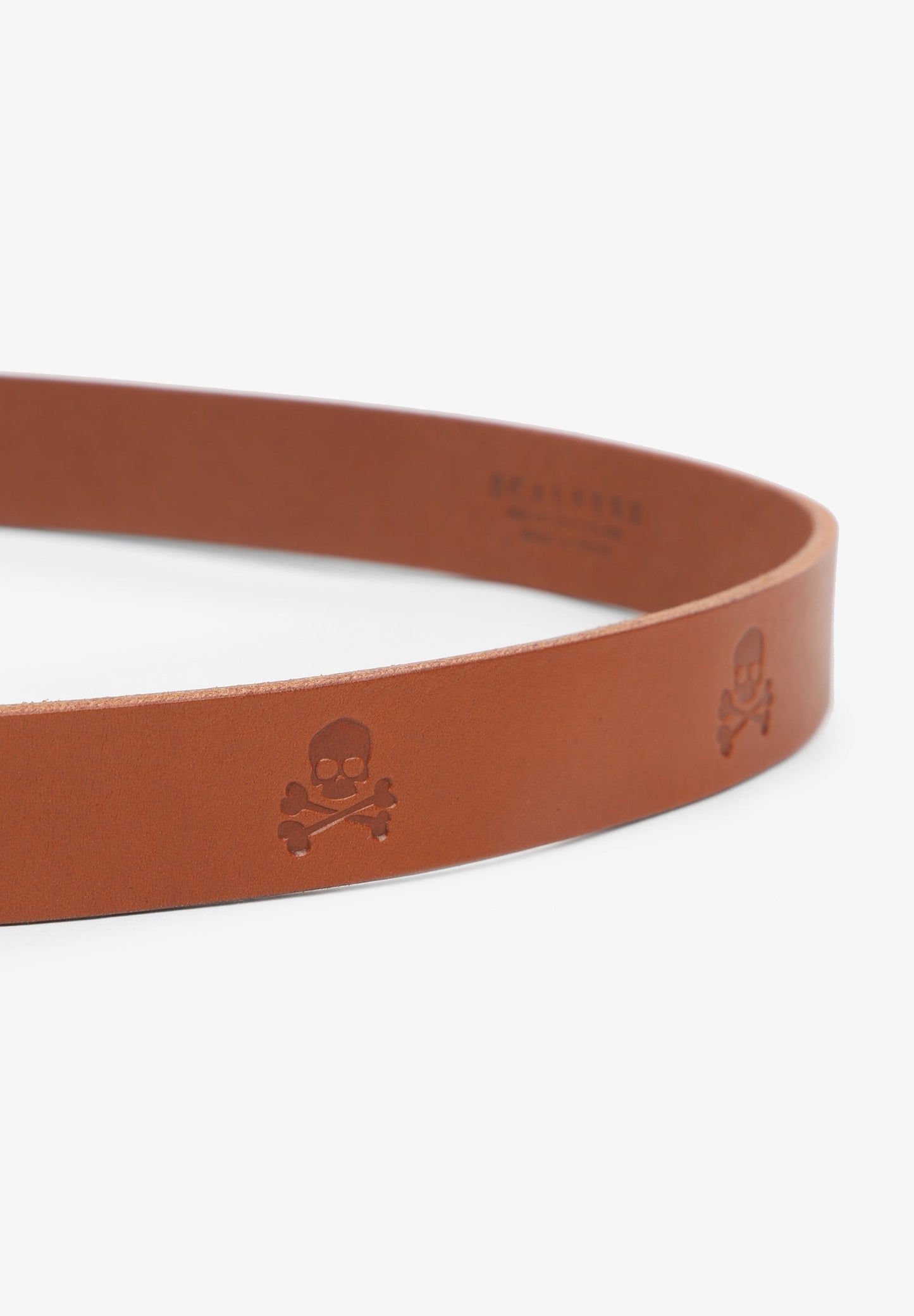 CEINTURE SKULL GRAVÉ