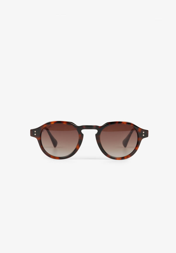 LUNETTES DE SOLEIL MONTURE EFFET ÉCAILLE RONDES
