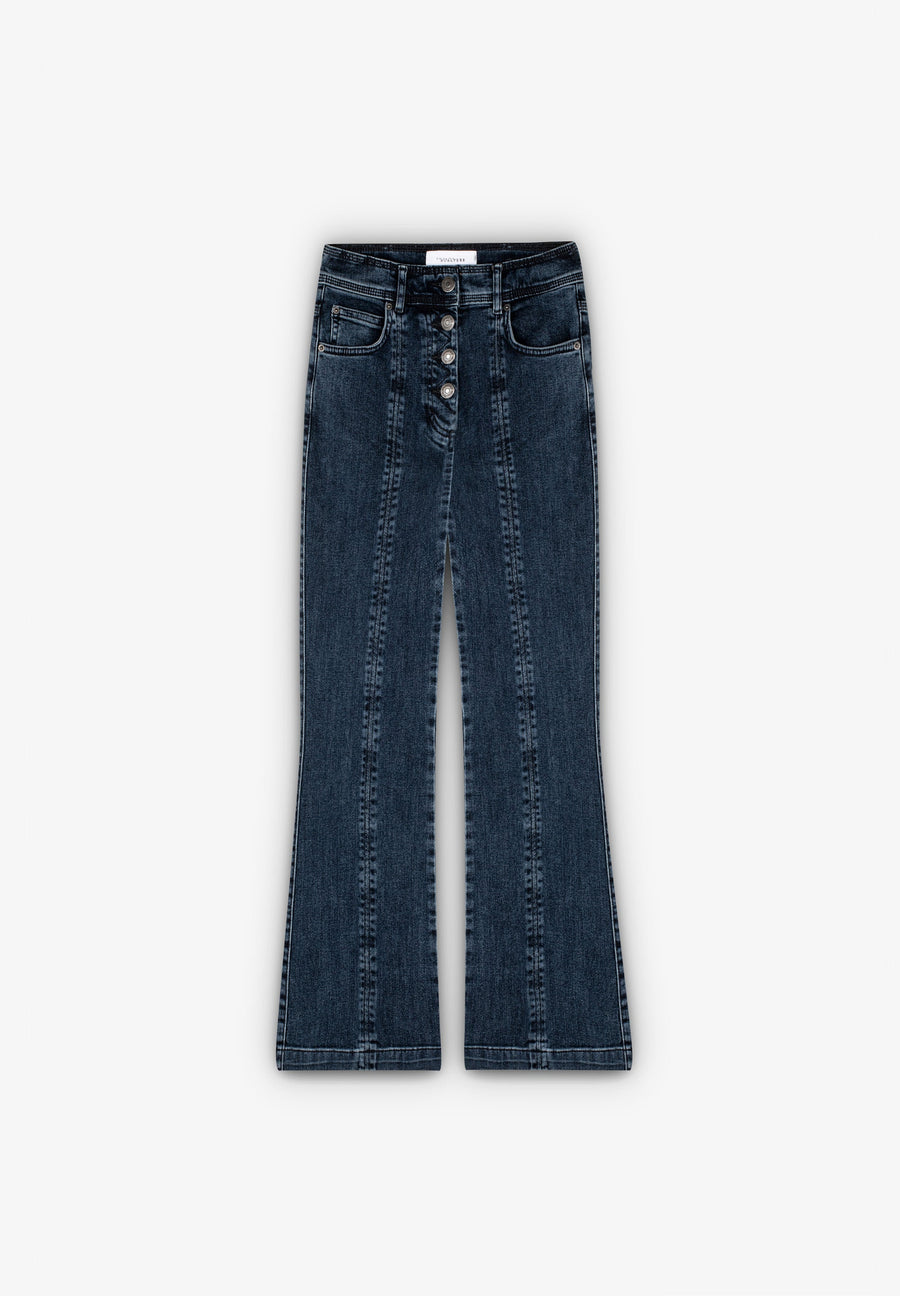 JEAN ANKLE FLARE COUTURES