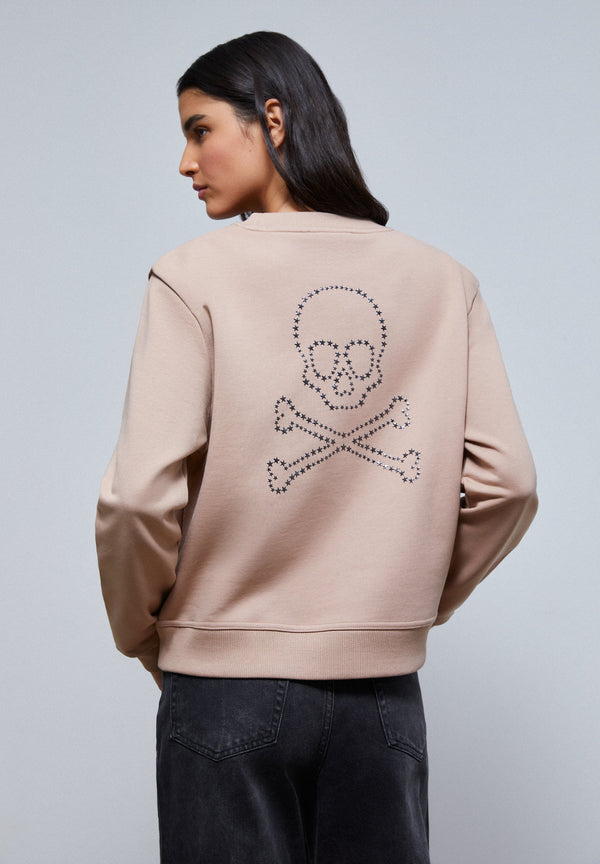 SWEAT SKULL ARRIÈRE AVEC ÉTOILES