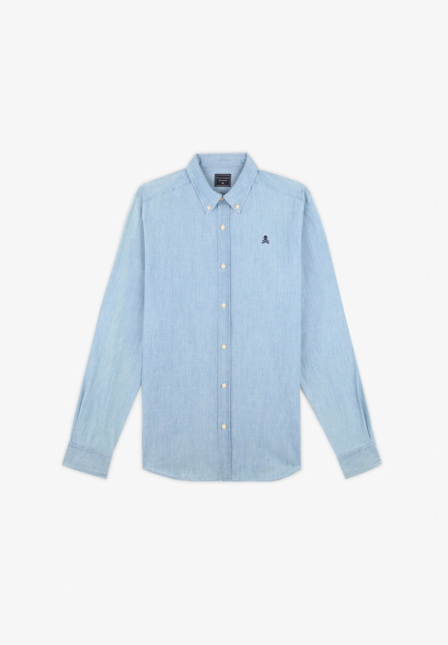 CHEMISE DENIM BOUTONS