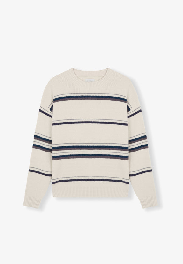 PULL MAILLE RAYURES BICOLORES