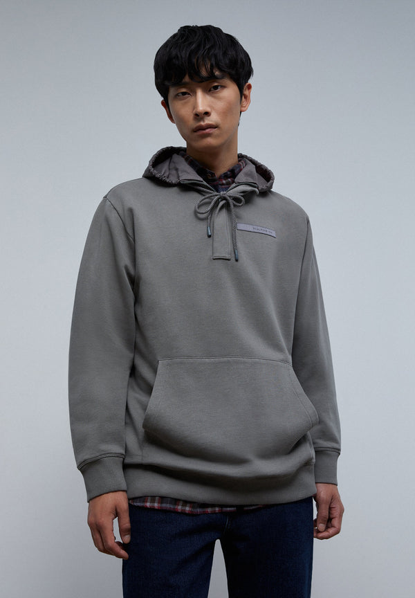SWEAT CAPUCHE FERMETURE ÉCLAIR
