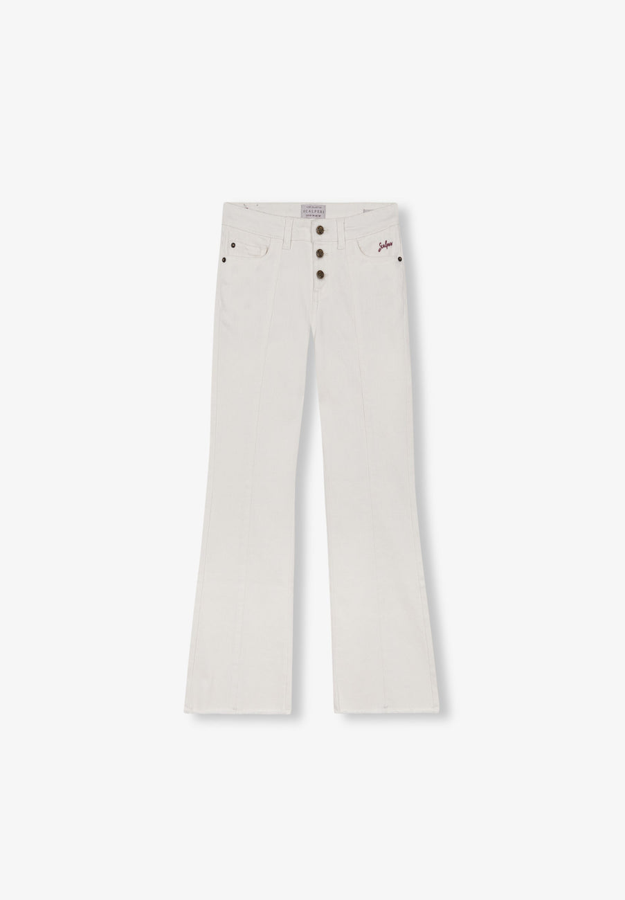 PANTALON ÉVASÉ BOUTONS