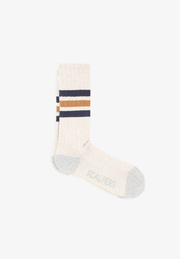 CHAUSSETTES RAYURES SPORT