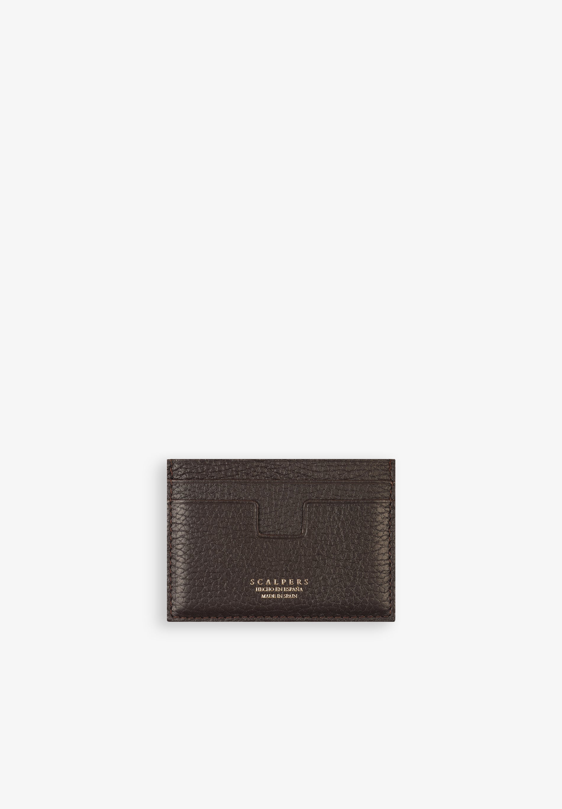 PORTE-CARTES CUIR GRAVÉ CONTRASTANT
