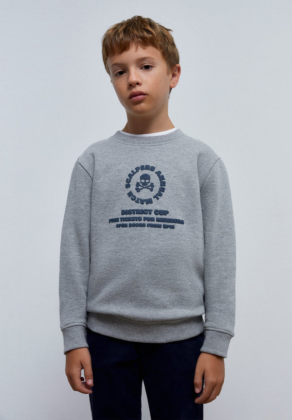 SWEAT IMPRIMÉ DEVANT RELIEF