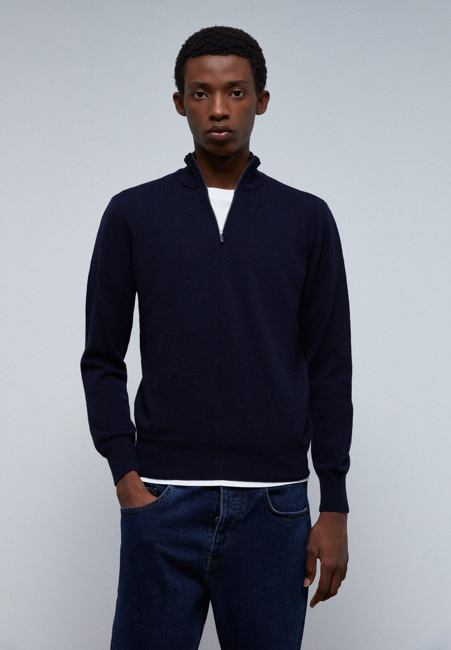 PULL FERMETURE ÉCLAIR SKULL TON SUR TON