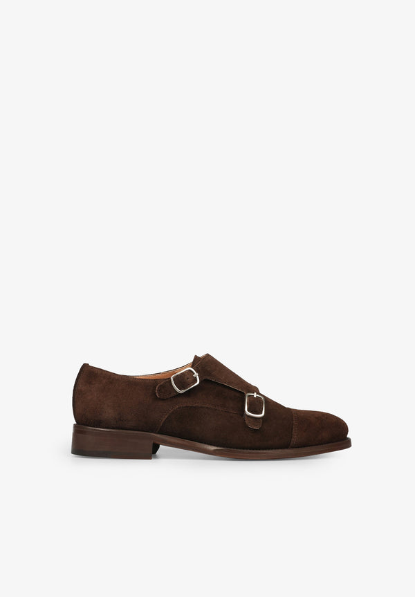 CHAUSSURES CUIR DOUBLE MONK