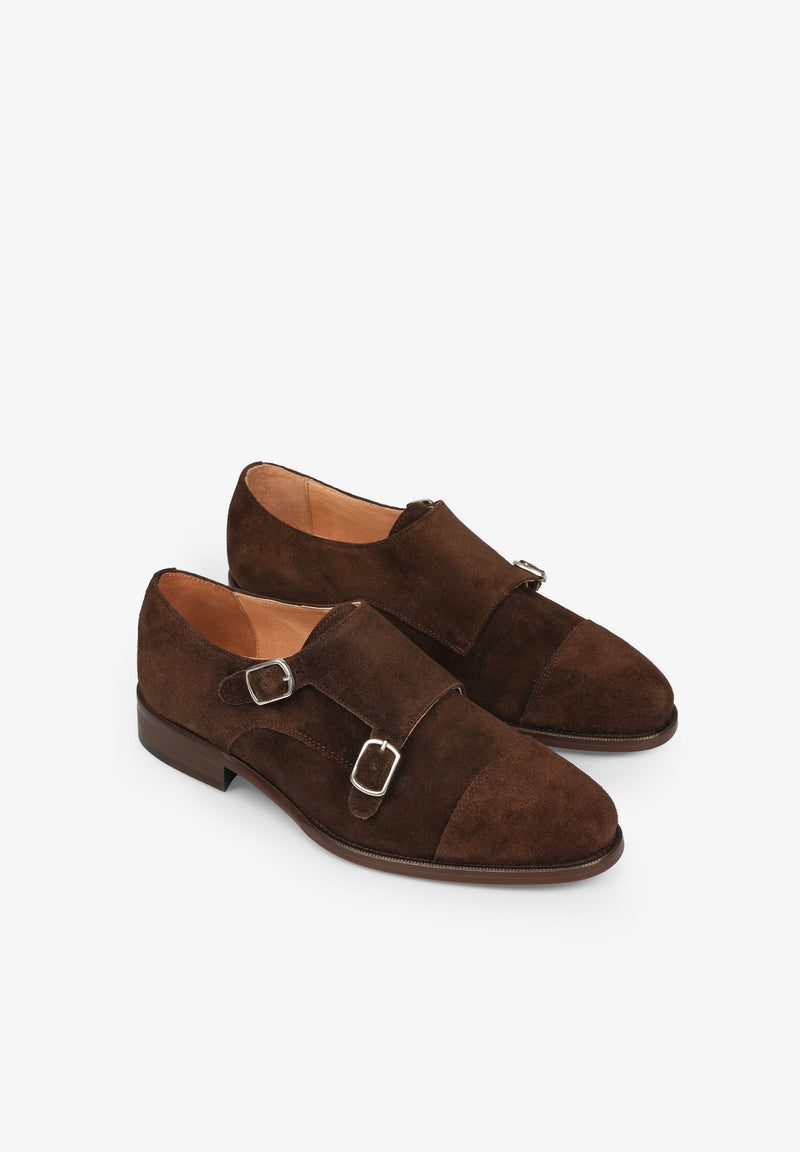 CHAUSSURES CUIR DOUBLE MONK