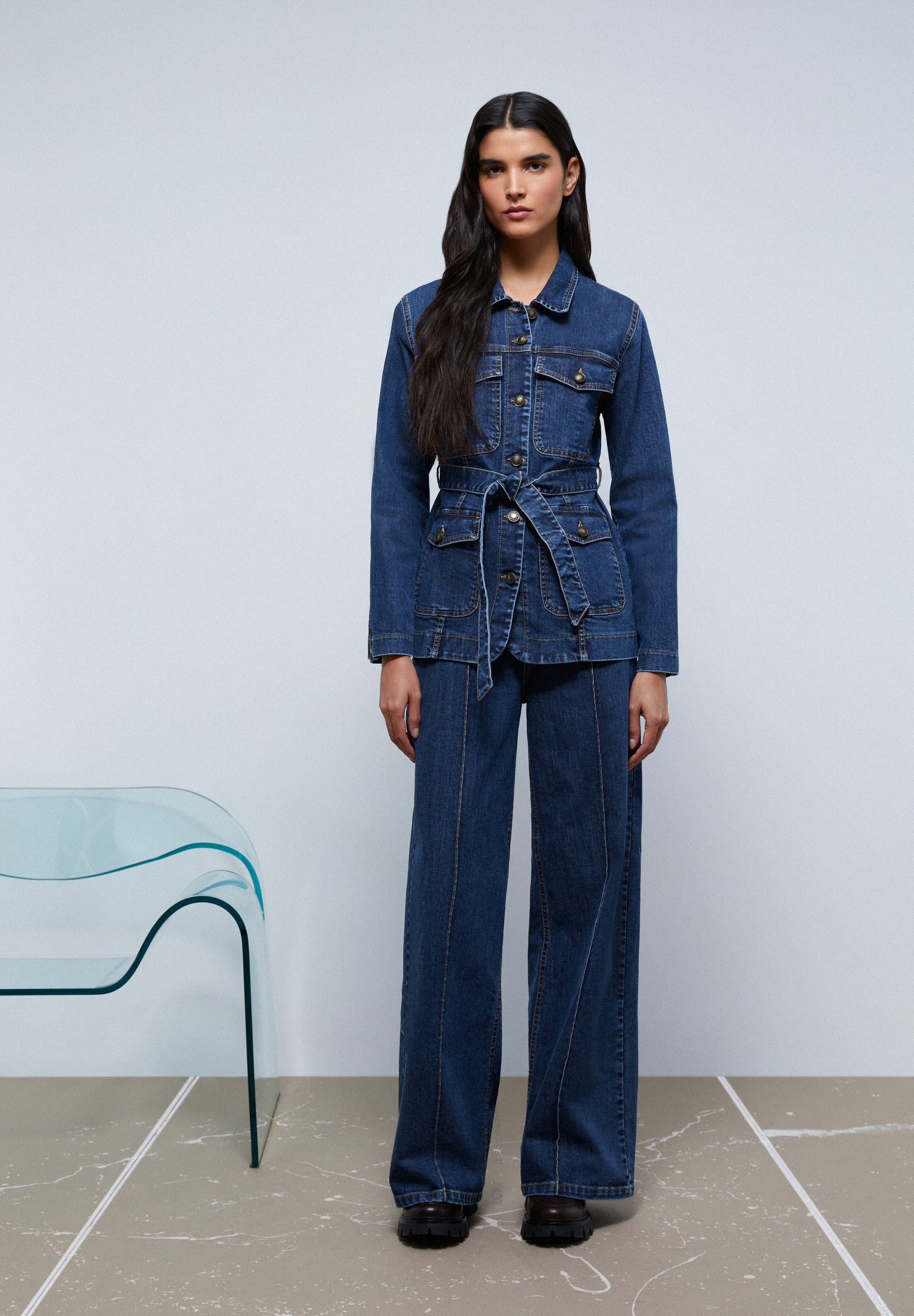 JEAN WIDE LEG COUTURES