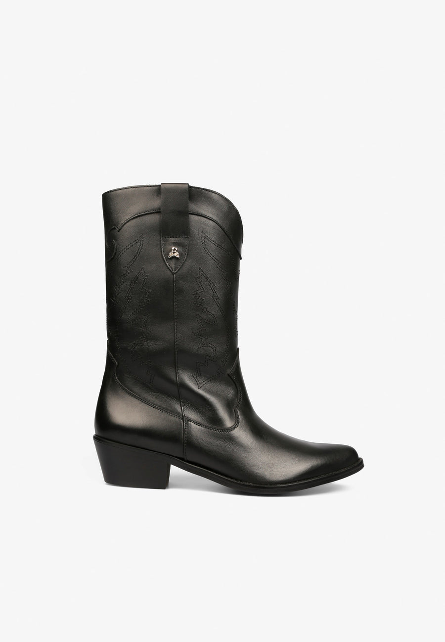 BOTTES COWBOY EN CUIR