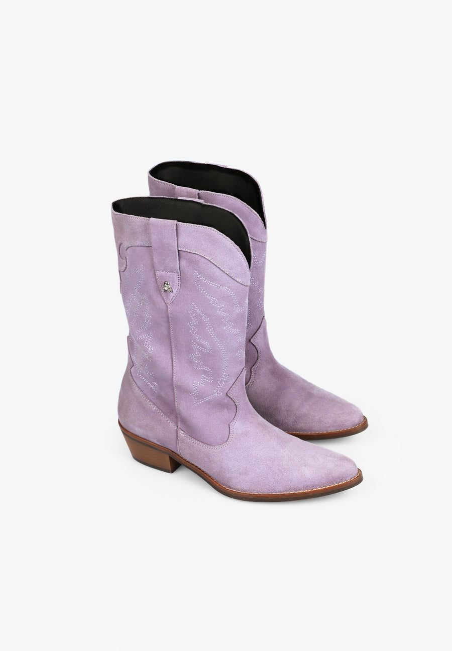 BOTTES COWBOY EN NUBUCK