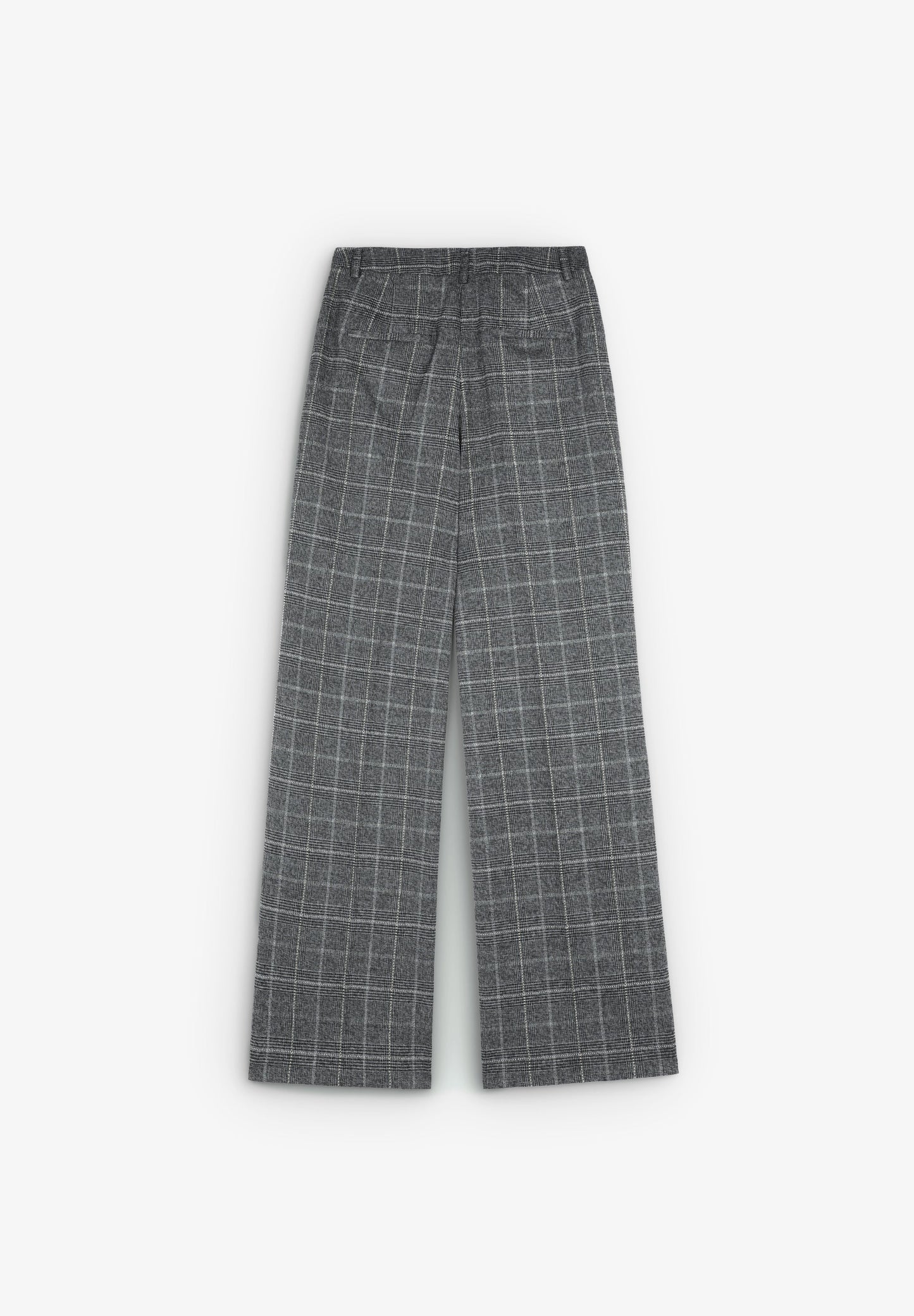 BLACK CHECK PANT