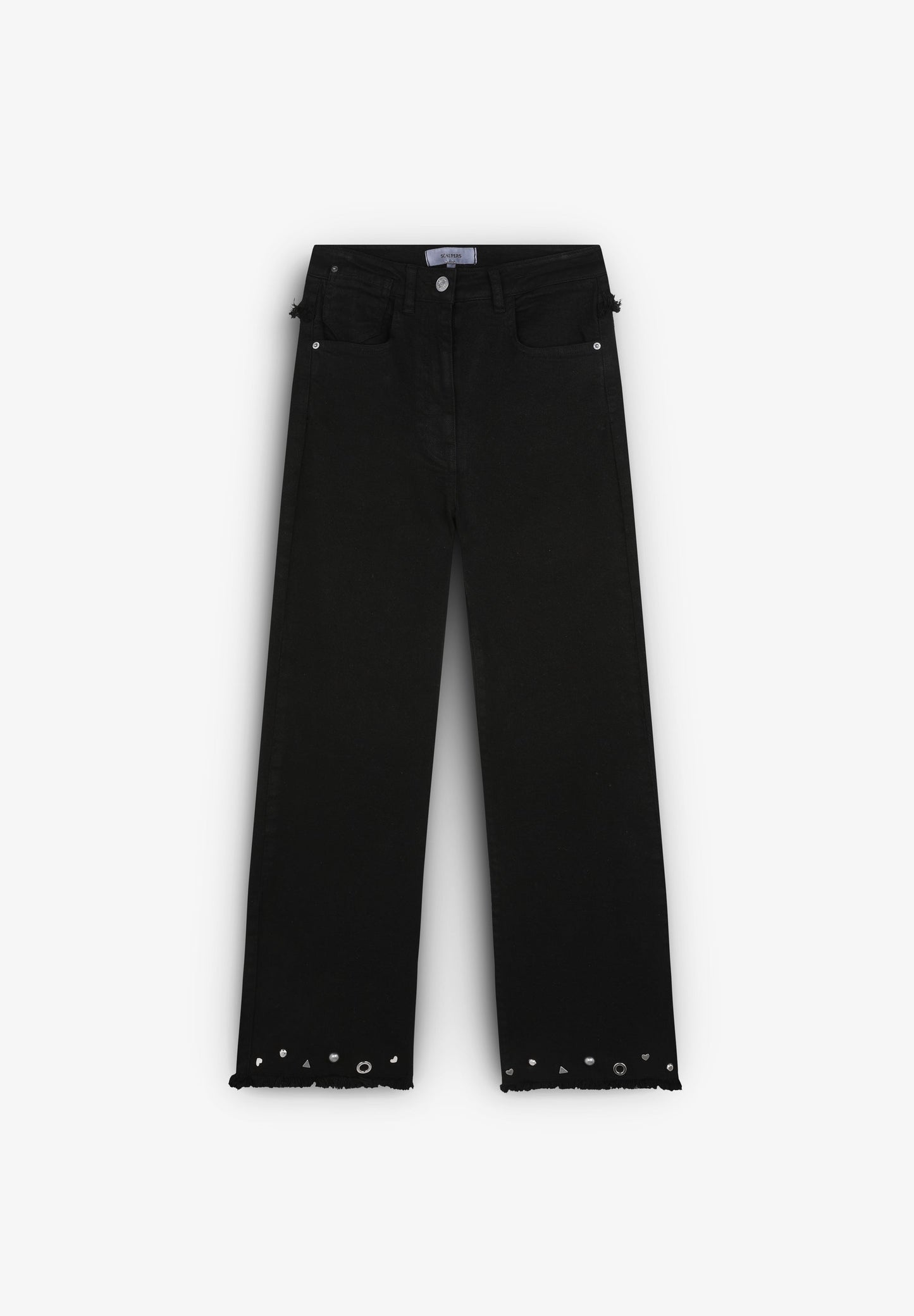 STUDS COLOR DENIM PANT