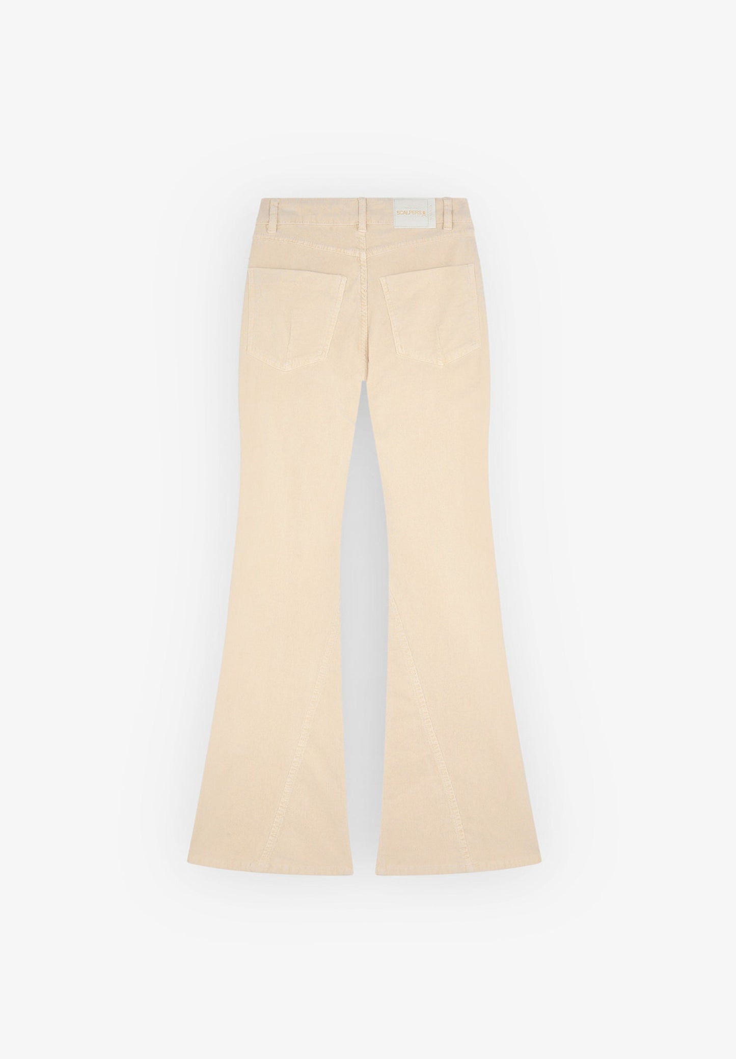 PANTALON BOOTCUT VELOURS CÔTELÉ