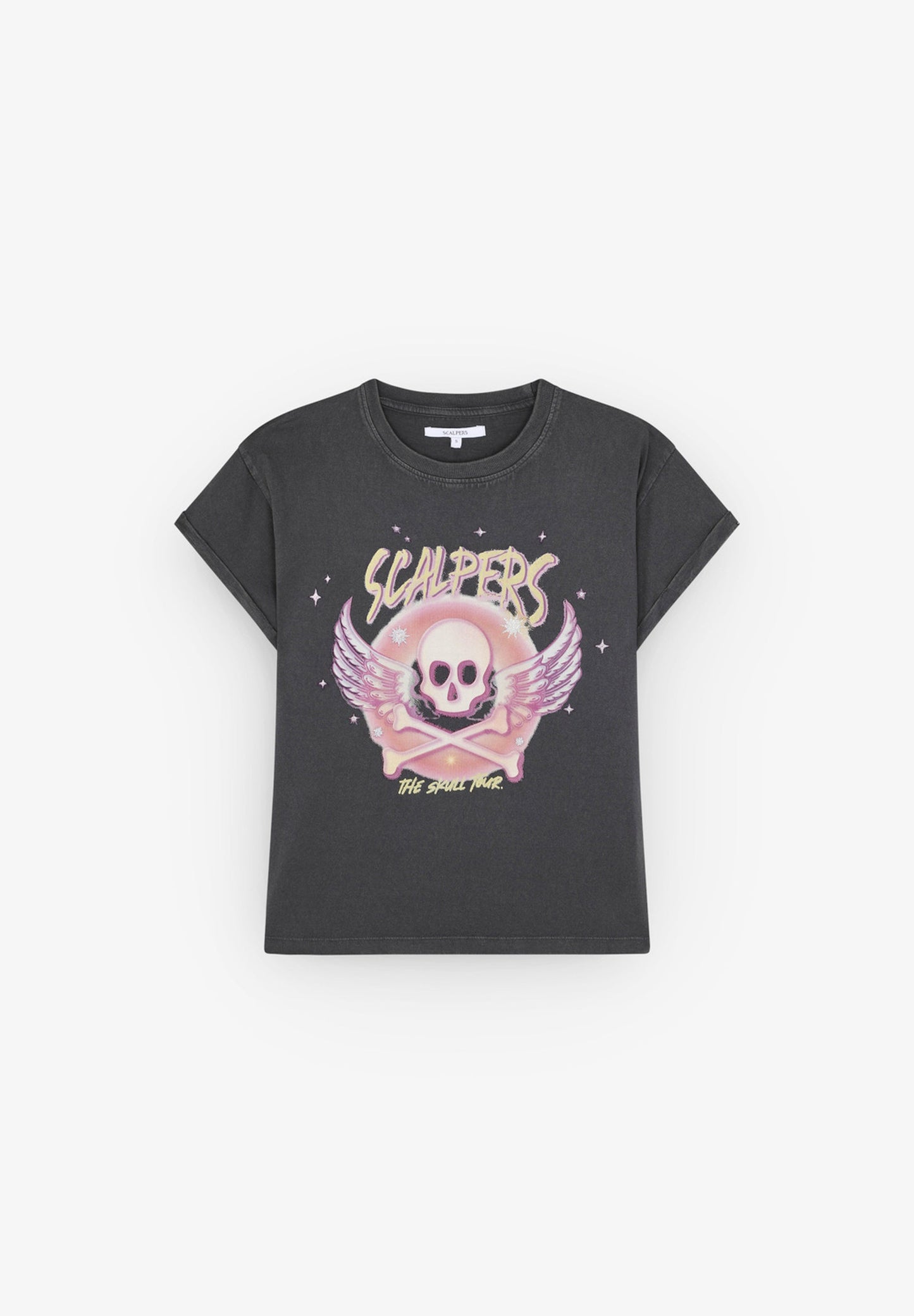 SPRAY SKULL TEE