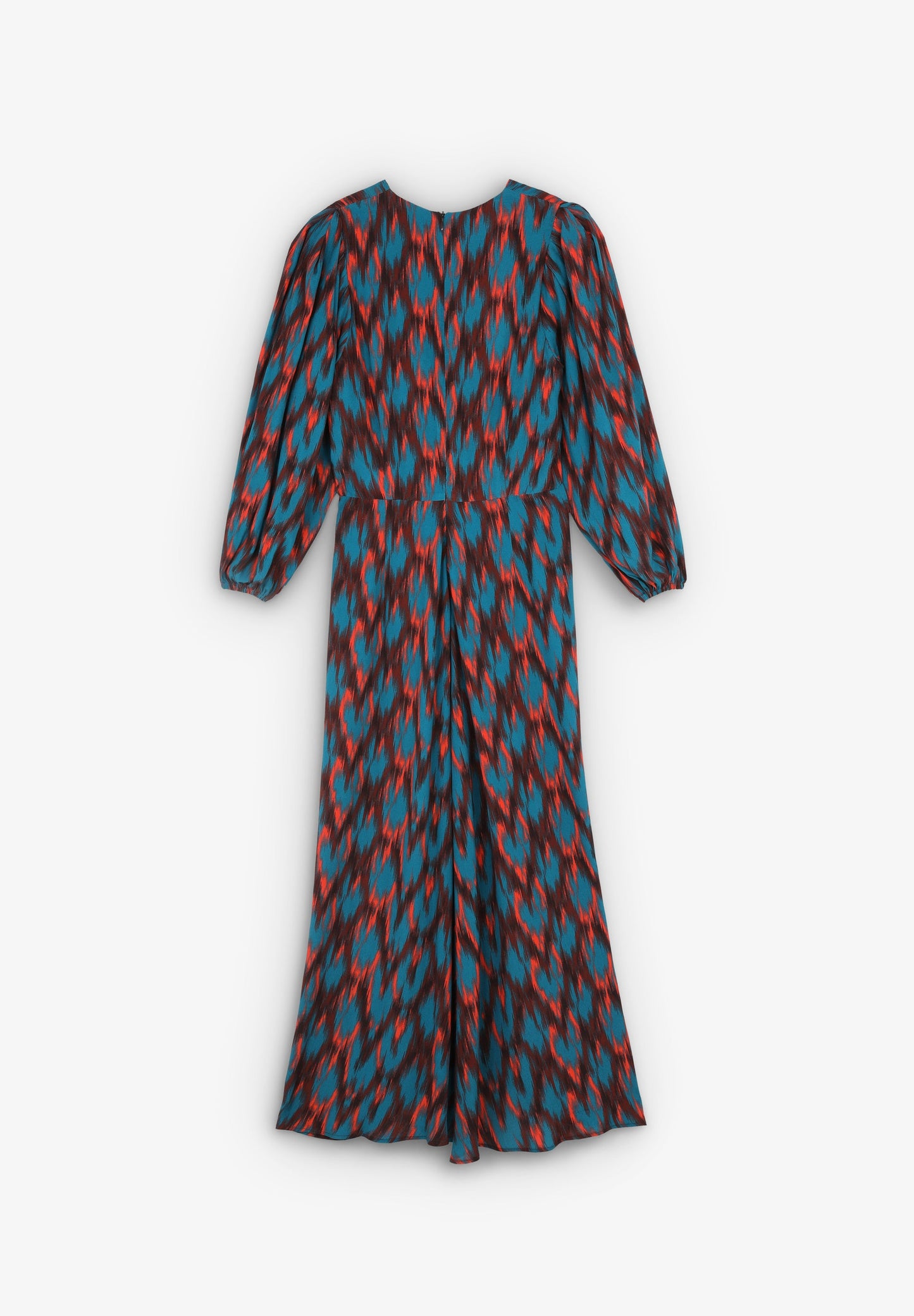 ROBE PRINT DRAPÉE