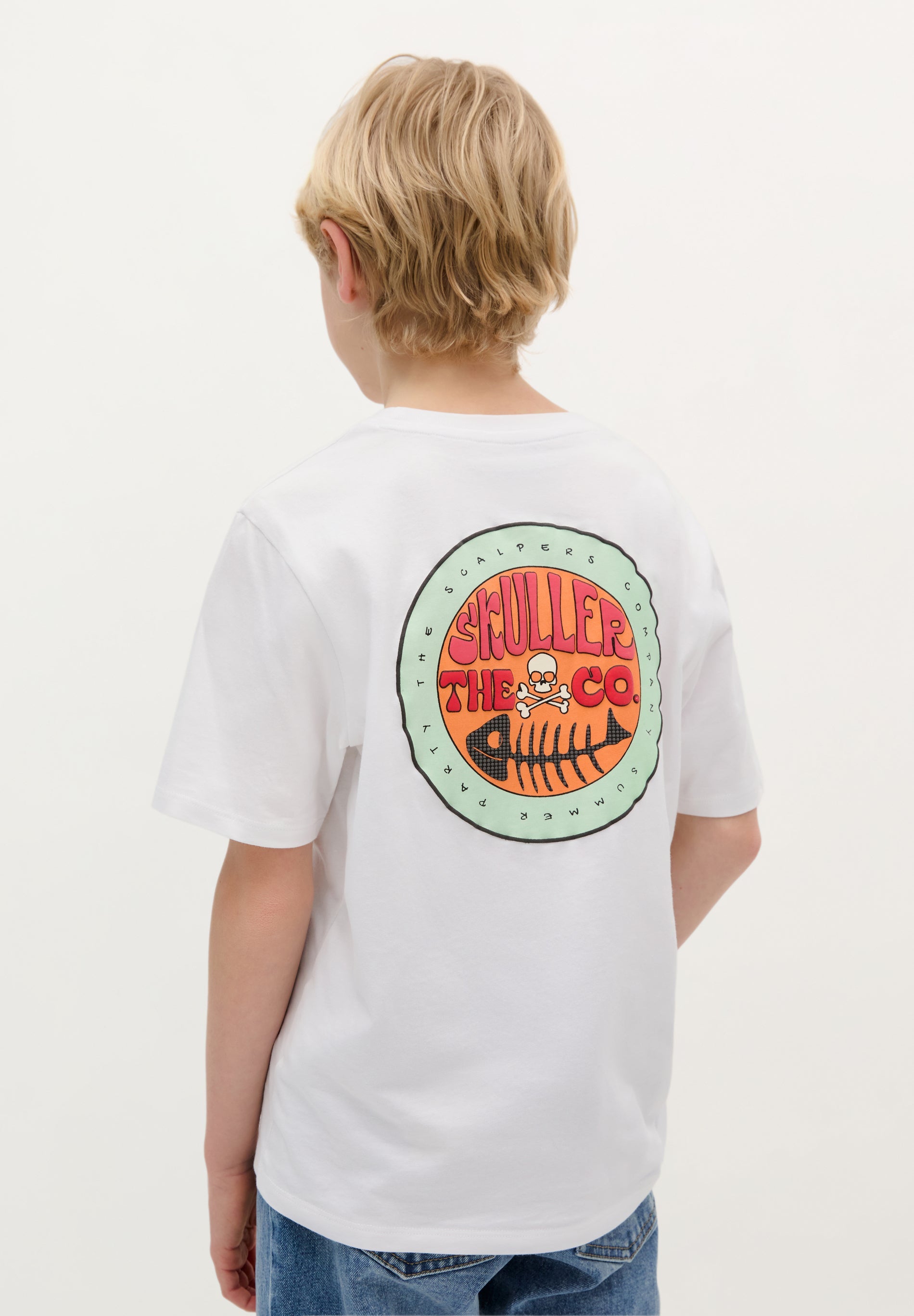 T-SHIRT IMPRIMÉ RELIEF DOS