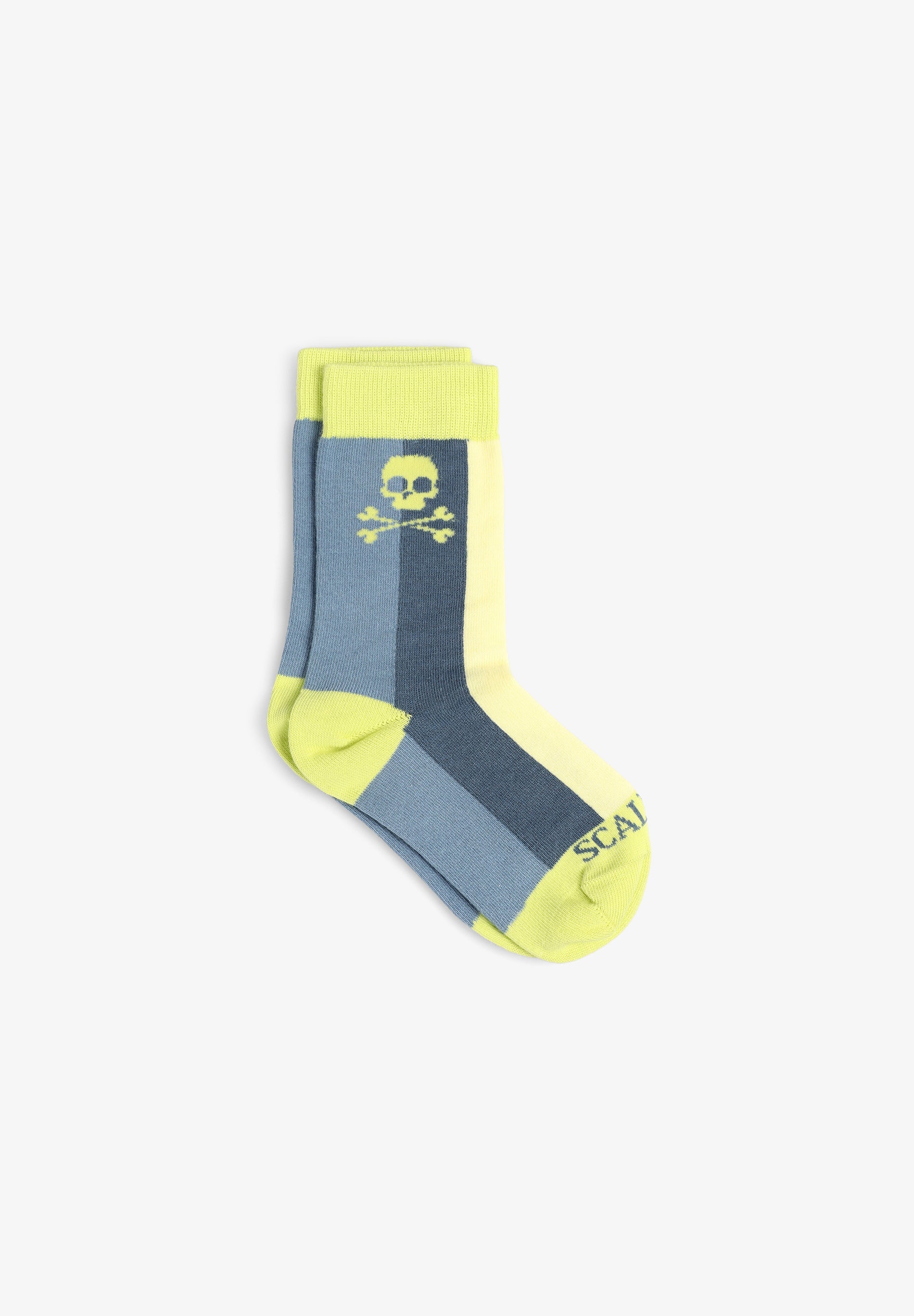 CHAUSSETTES RAYURES TRICOLORES SKULL