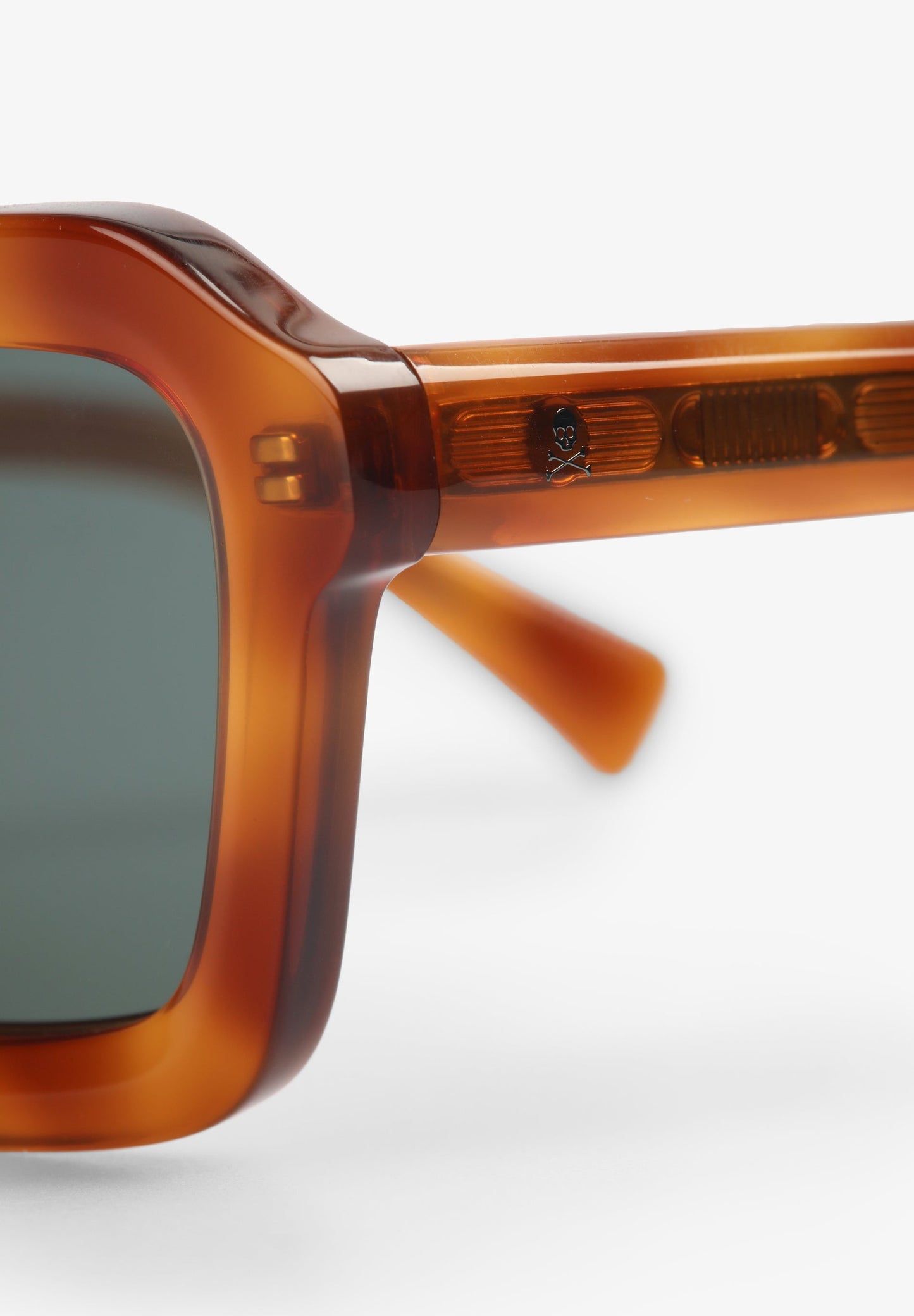 LUNETTES DE SOLEIL CARRÉES PLASTIQUE EFFET ÉCAILLE