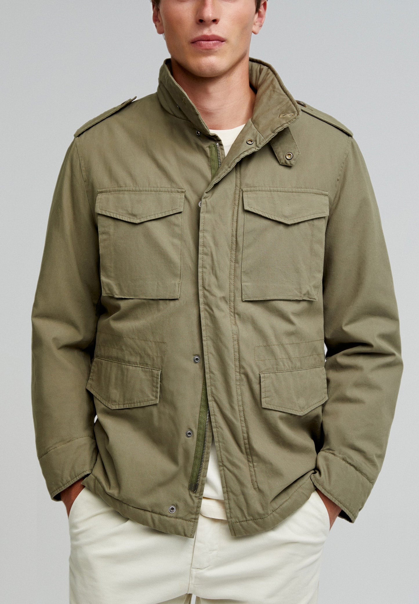 VESTE MILITAIRE POCHES