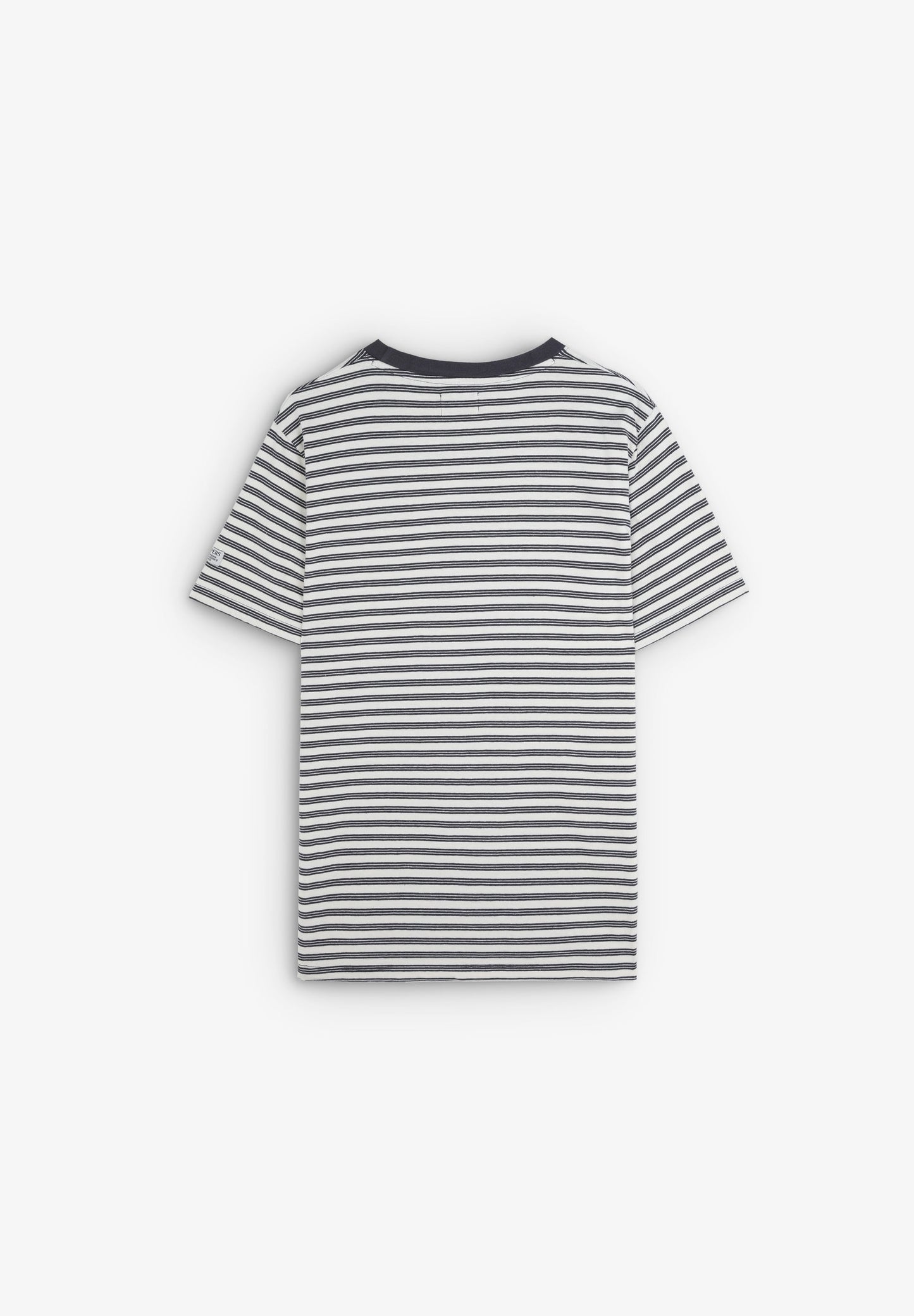 CONTRAST STRIPED TEE