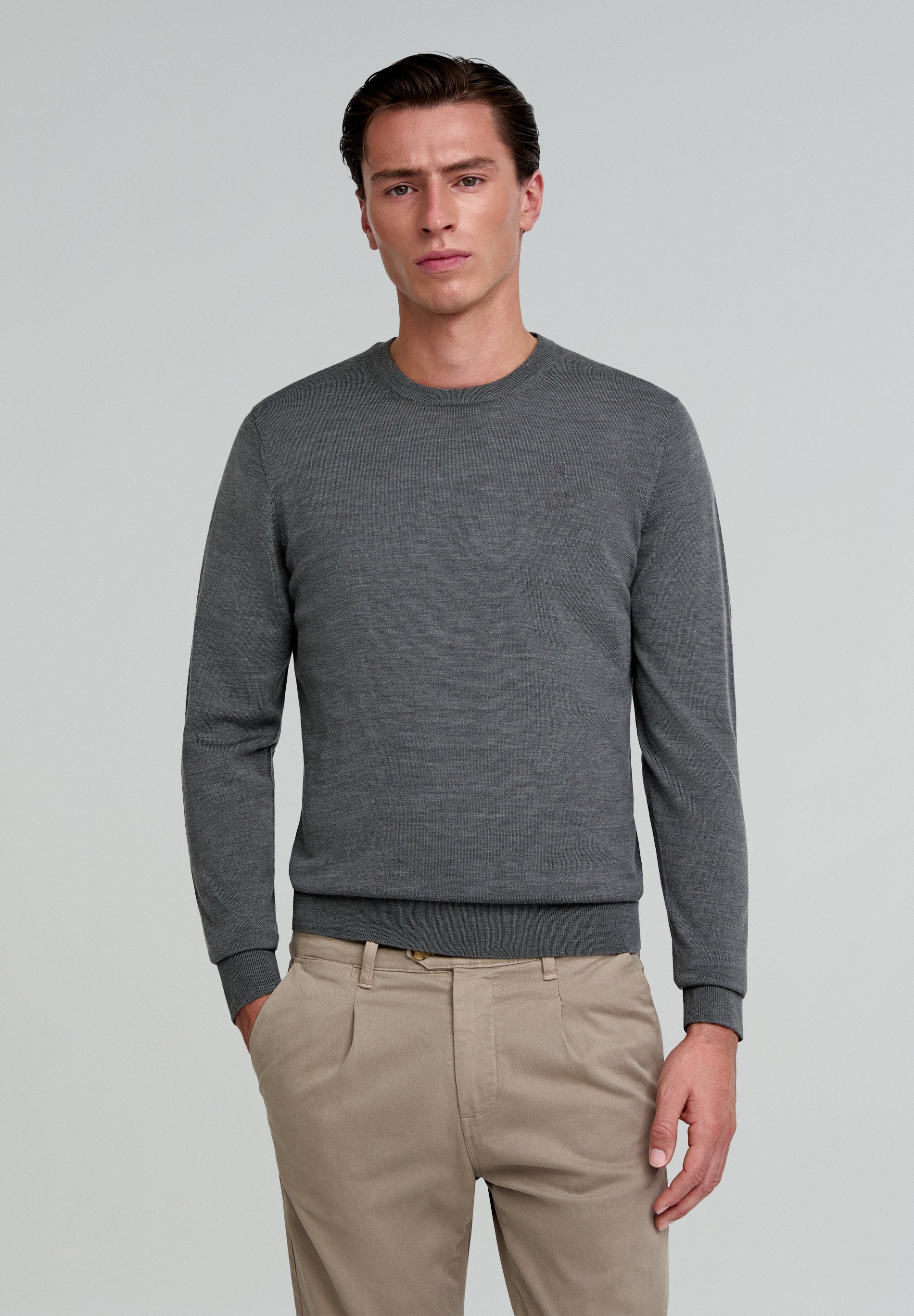 PULL EN LAINE COL ROND