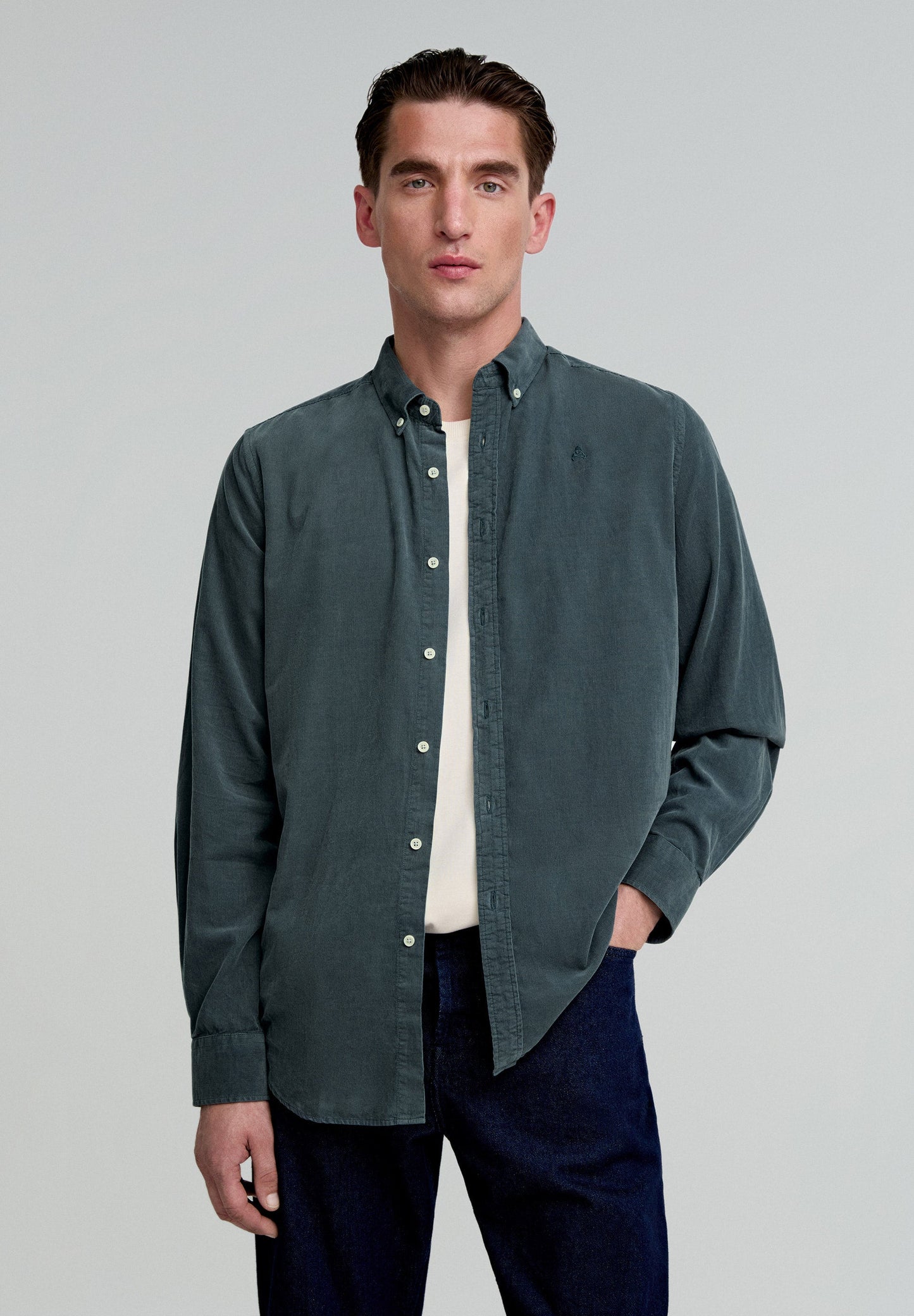 CORDUROY BD SHIRT