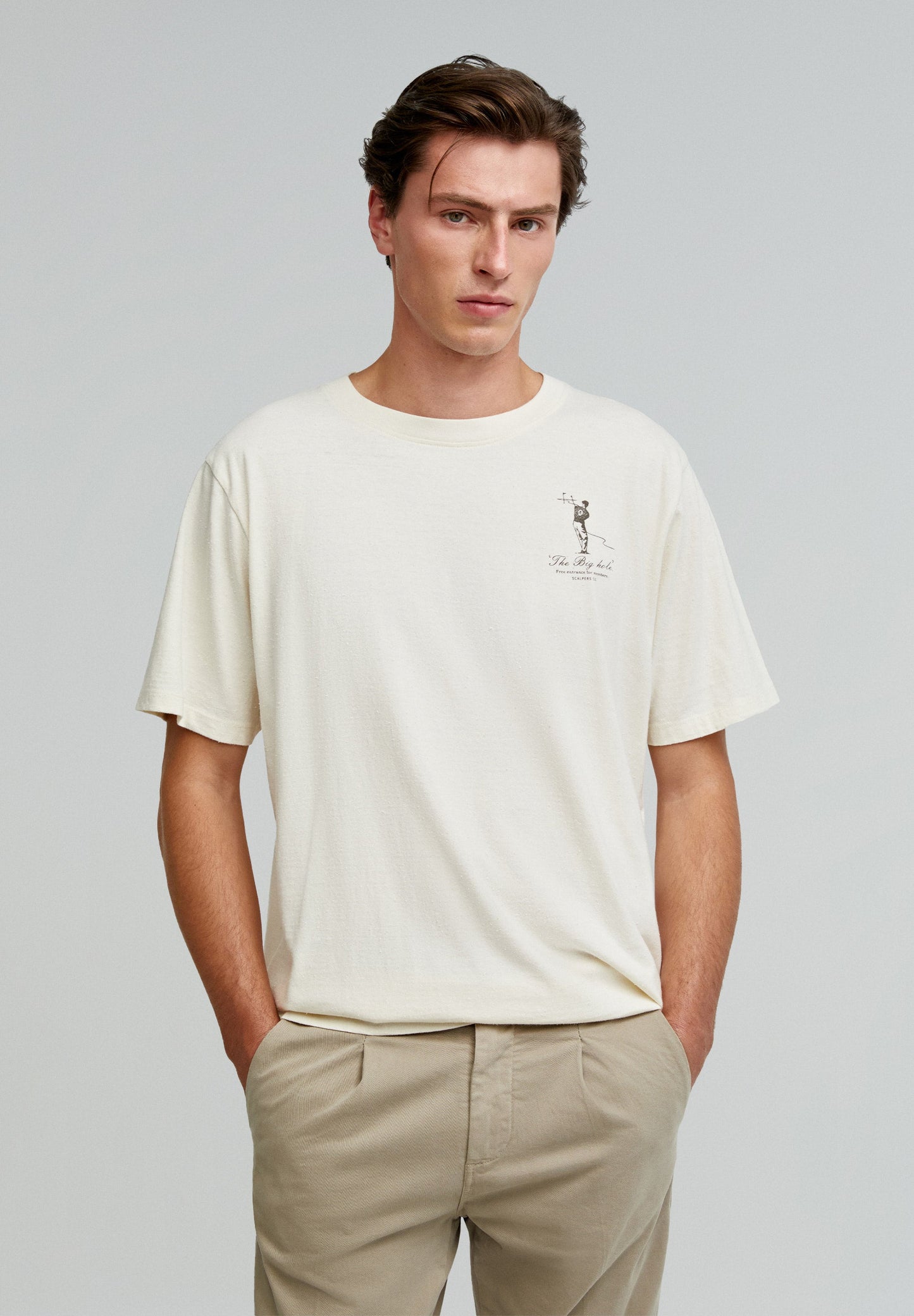 T-SHIRT IMPRIMÉ GOLF