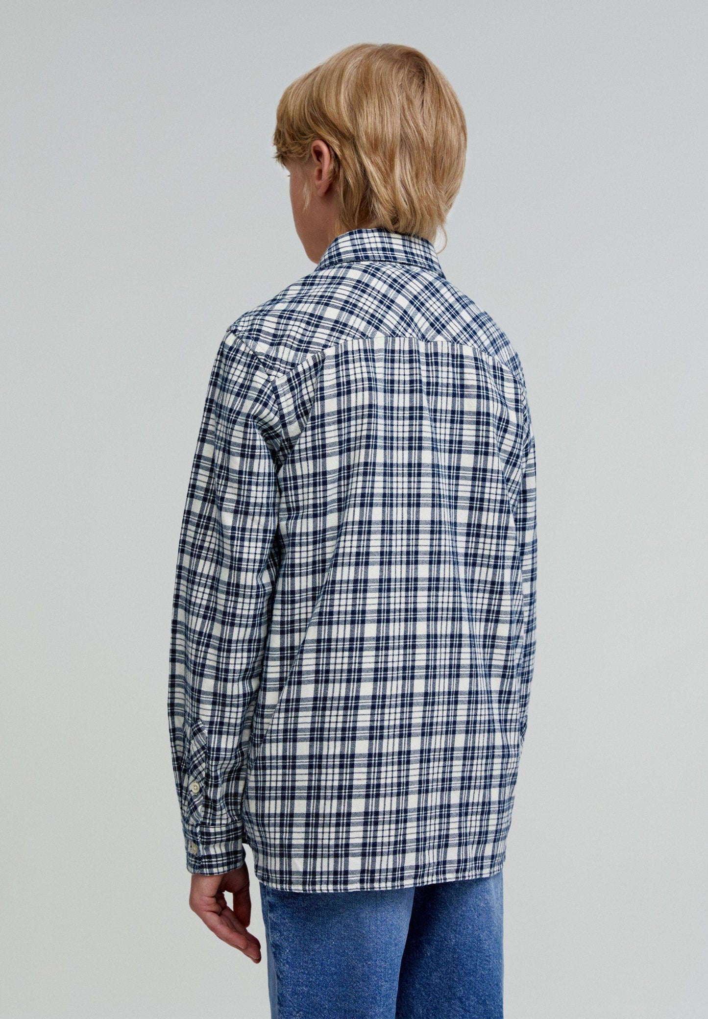 BD TARTAN SHIRT KIDS