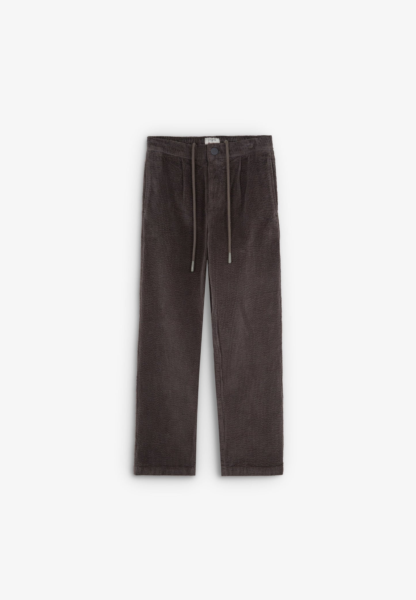 PANTALON VELOURS CÔTELÉ TAILLE ÉLASTIQUE