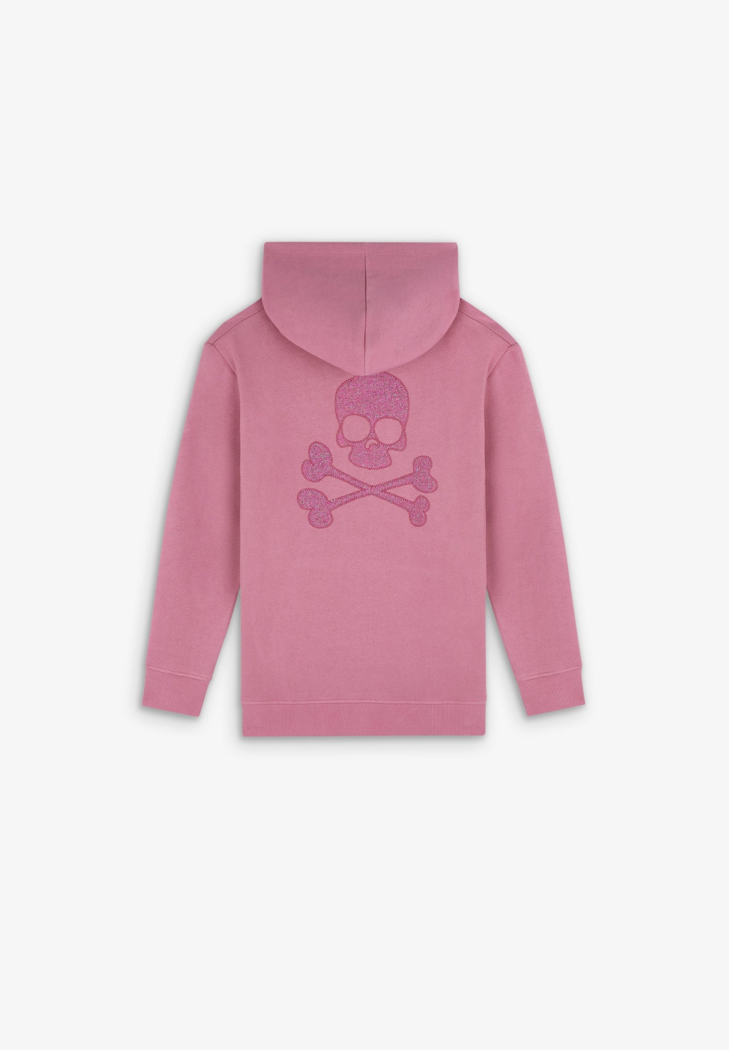 GLITTER SKULL HOODIE GIRLS