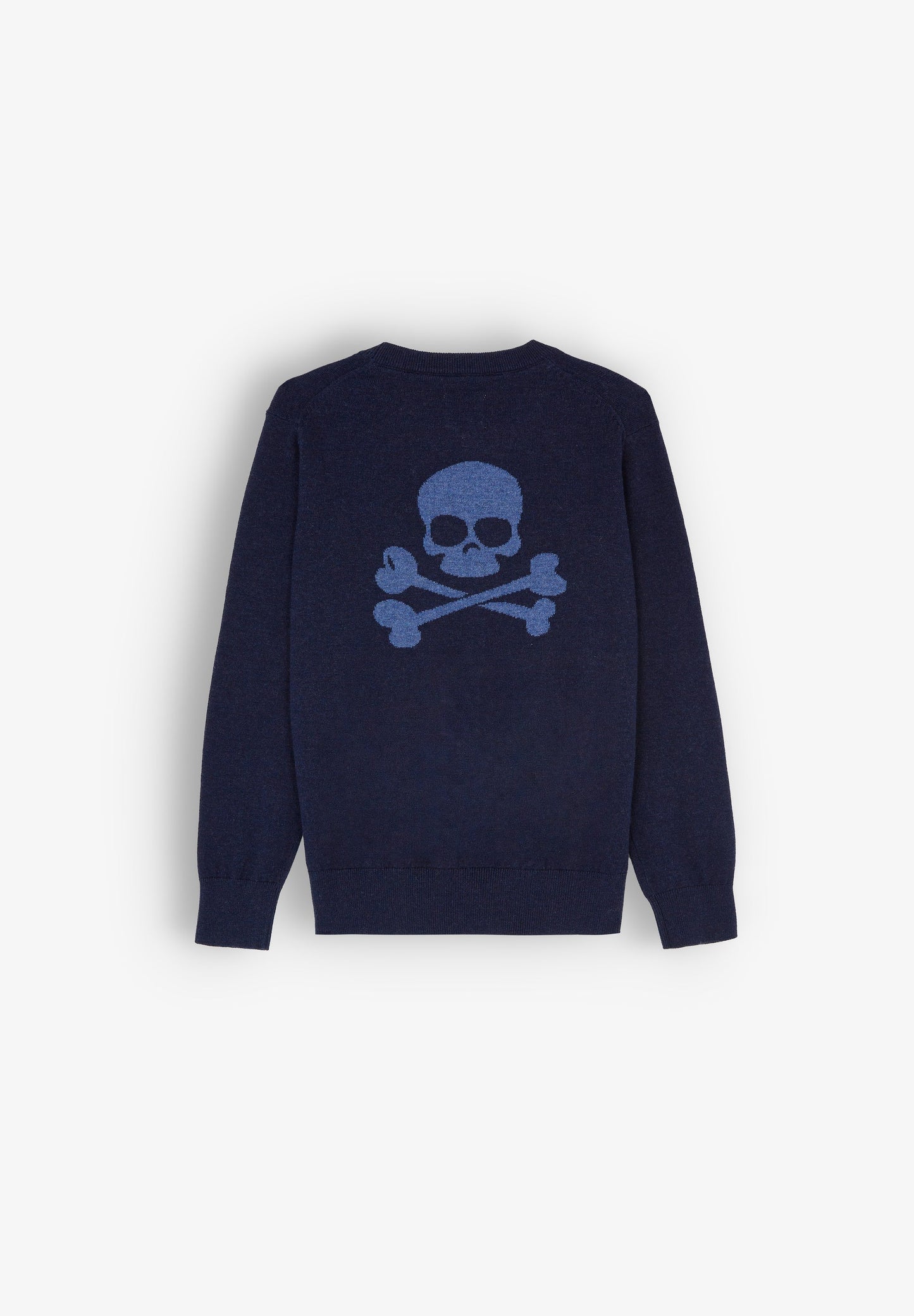 SKULL INTARSIA TRICOT KIDS