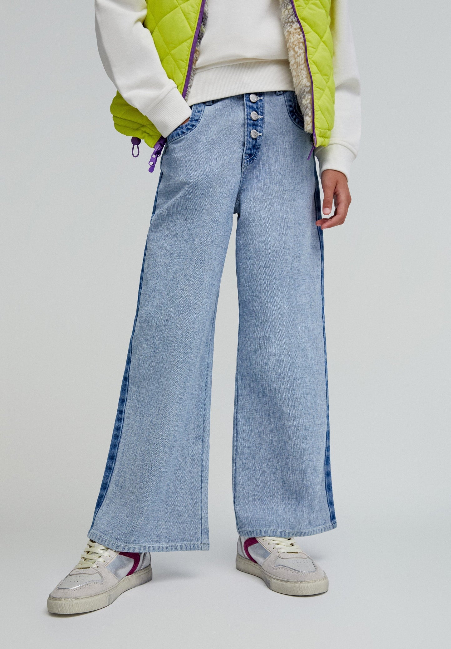 JEAN CULOTTE BICOLORE