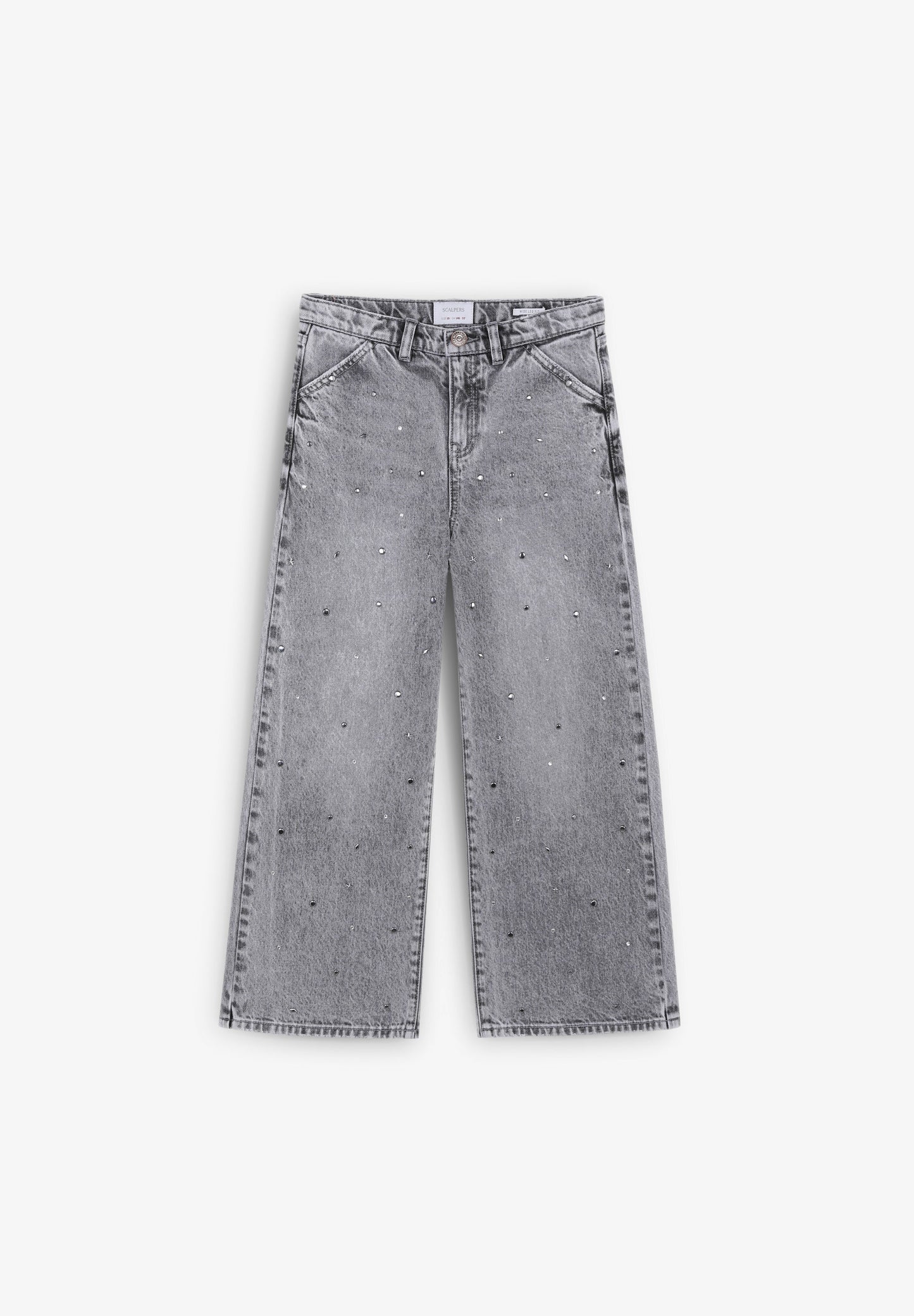 JUPE-CULOTTE EN JEAN CLOUS FANTAISIE