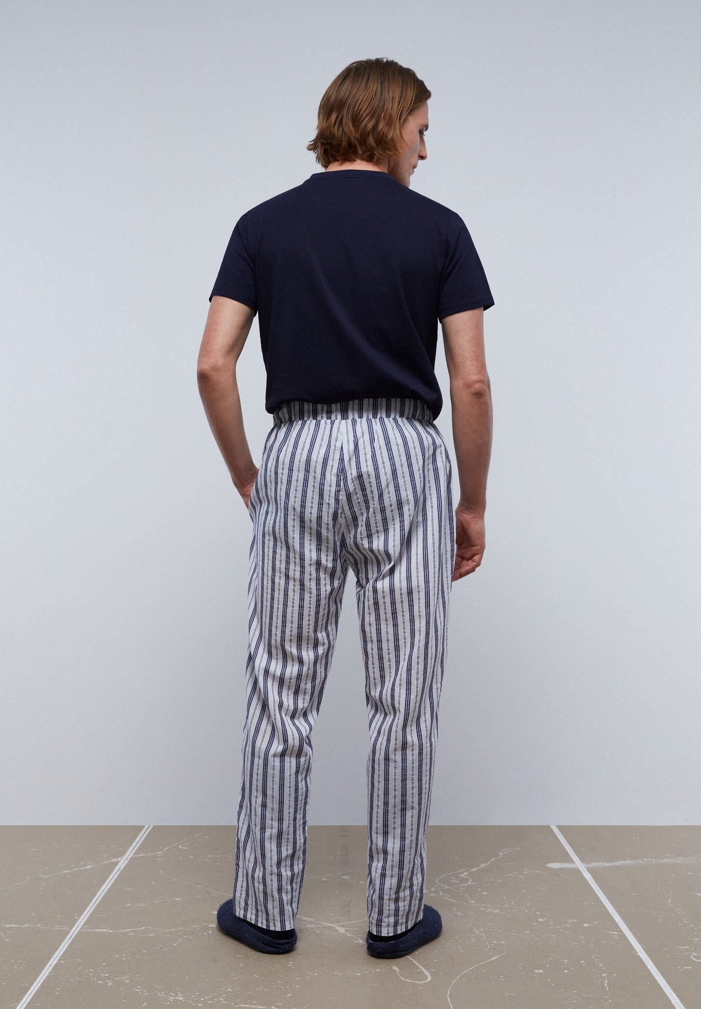 PYJAMA DÉTAIL PANTALON RAYURES