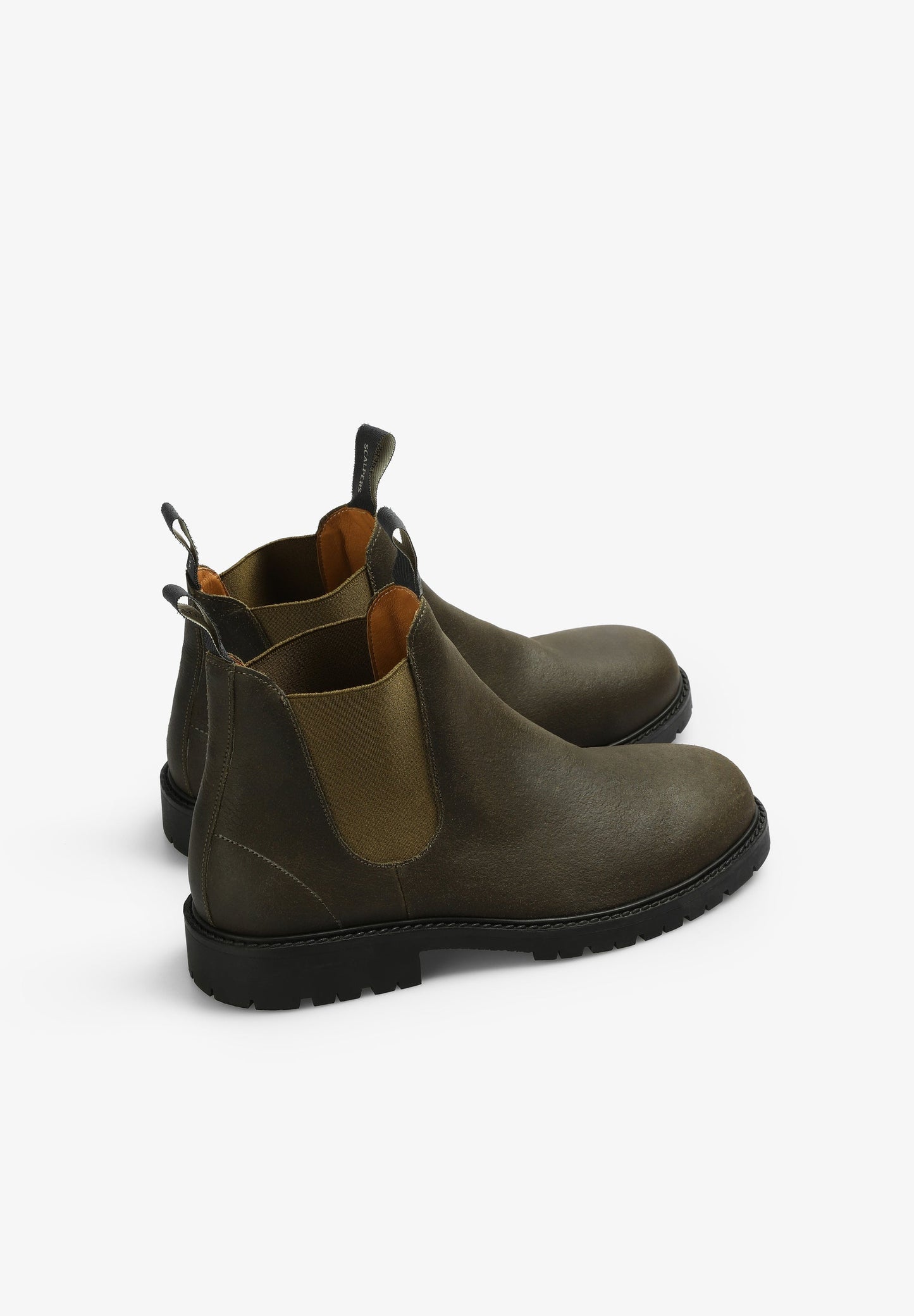 BOTTINES CUIR ÉLASTIQUES