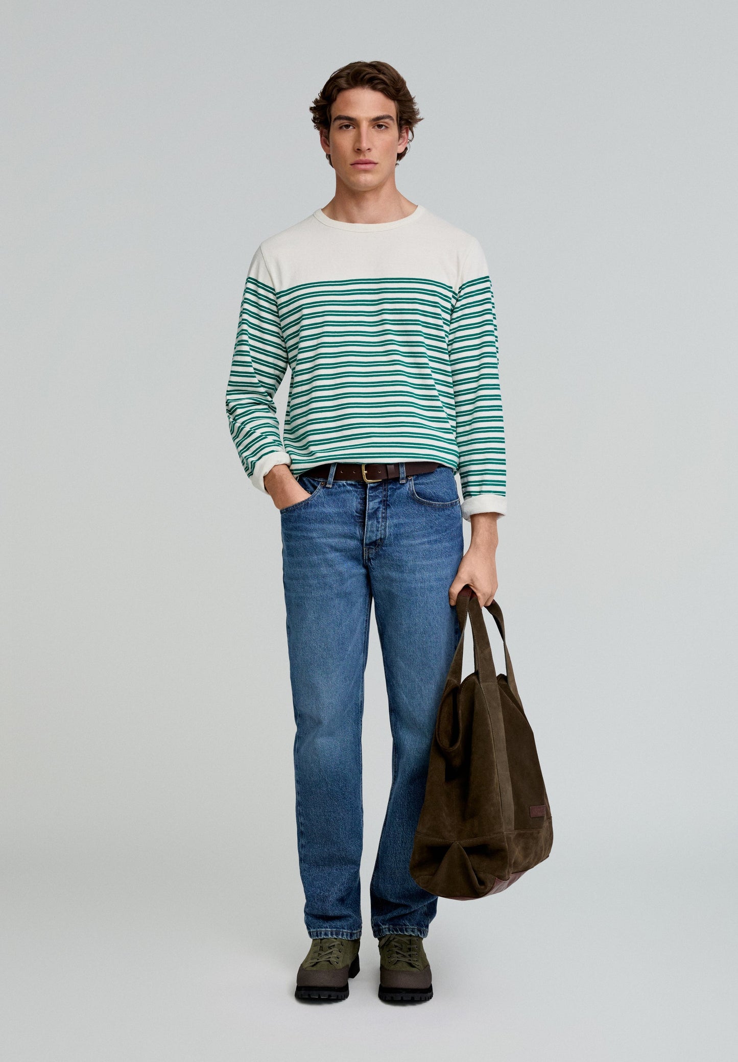 SCCAMP STRIPES LS TEE