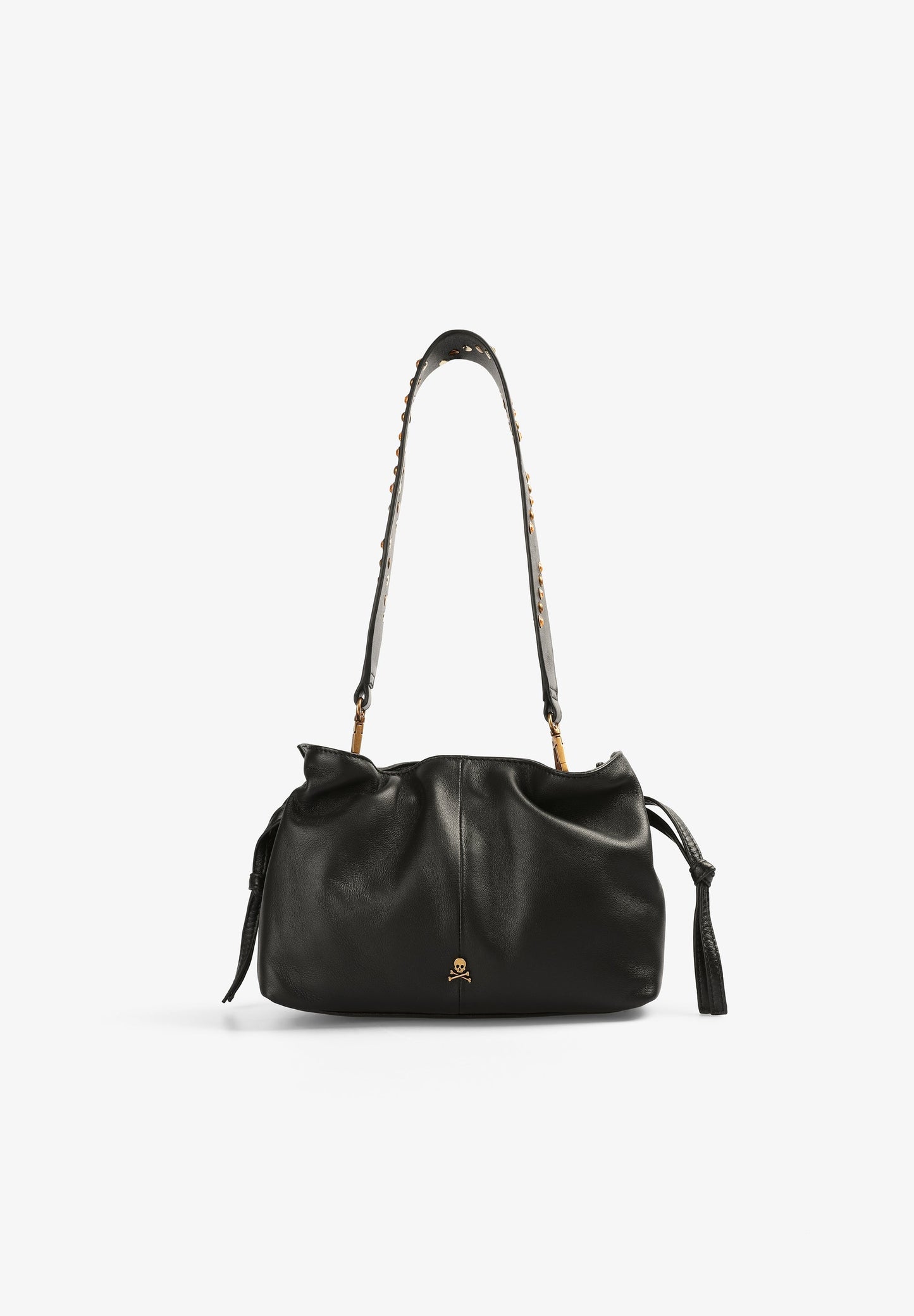 MINI-SAC CUIR LANIÈRES FRONCE