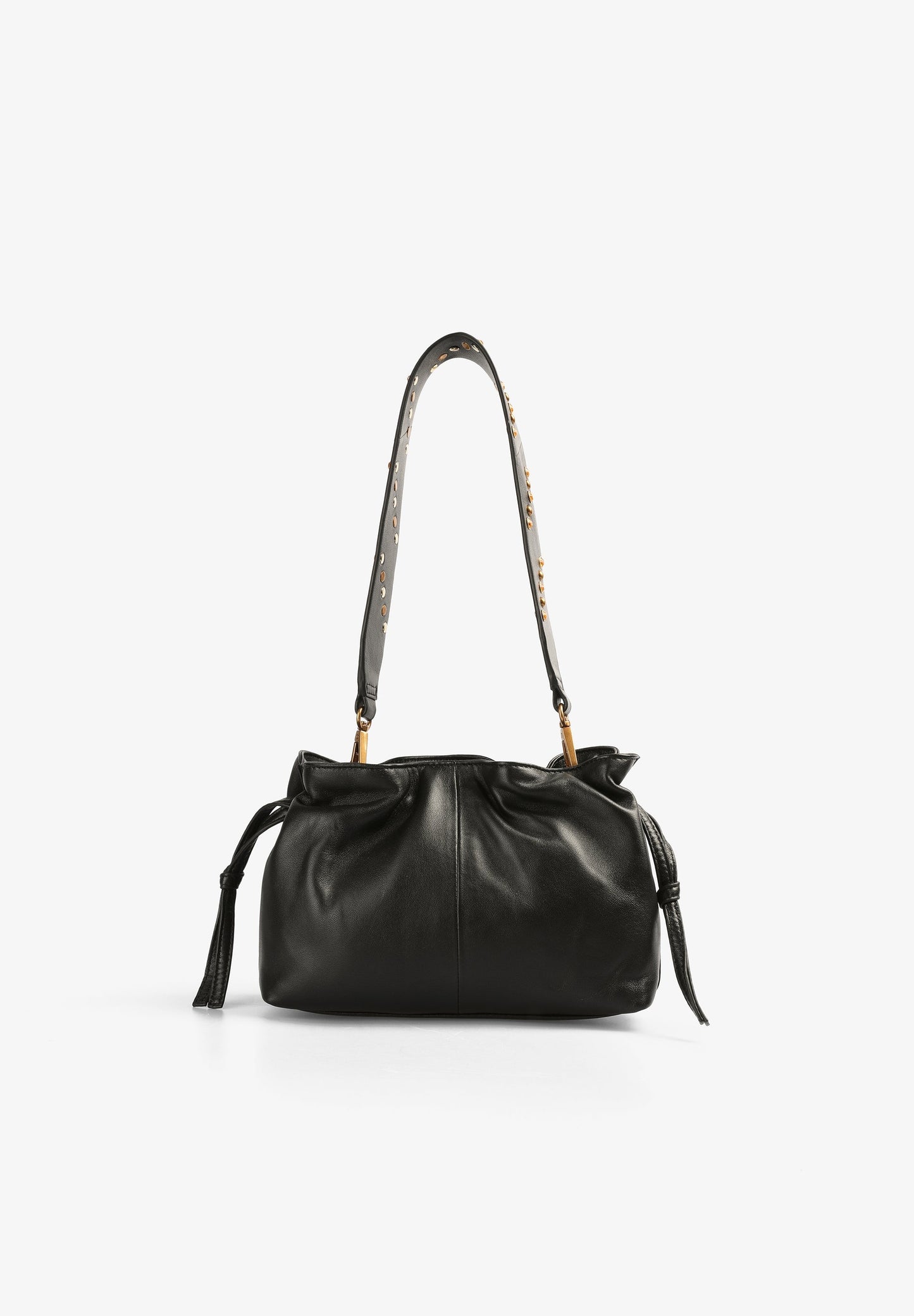 MINI-SAC CUIR LANIÈRES FRONCE