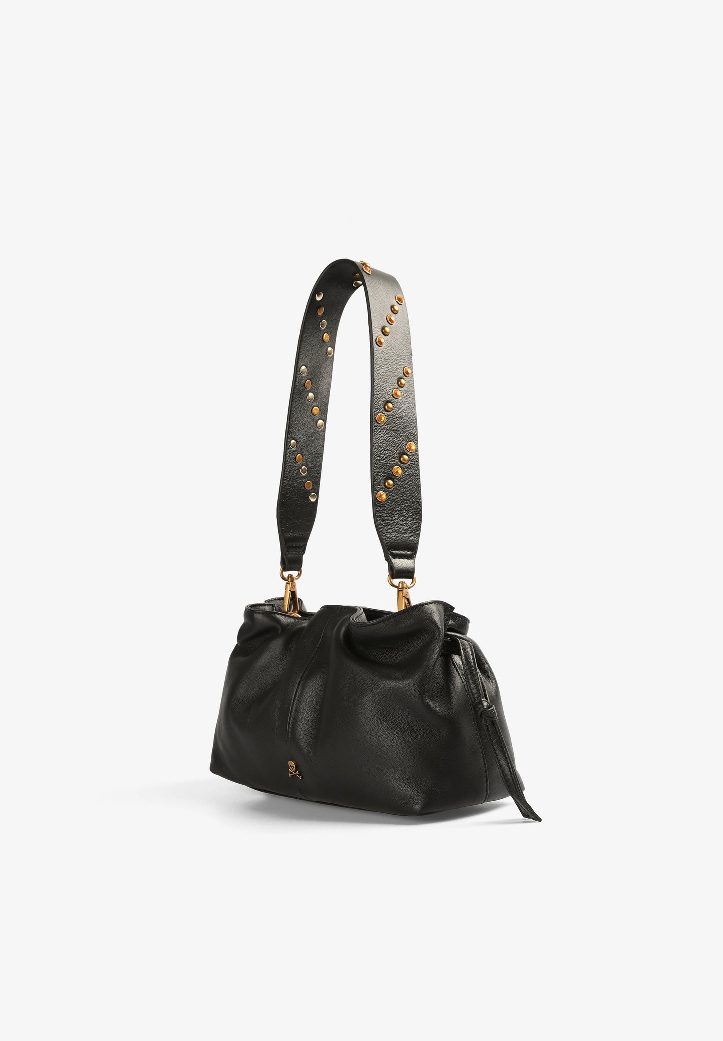 MINI-SAC CUIR LANIÈRES FRONCE