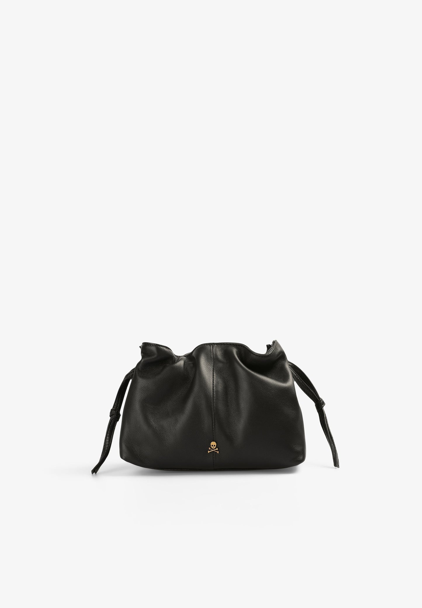 MINI-SAC CUIR LANIÈRES FRONCE