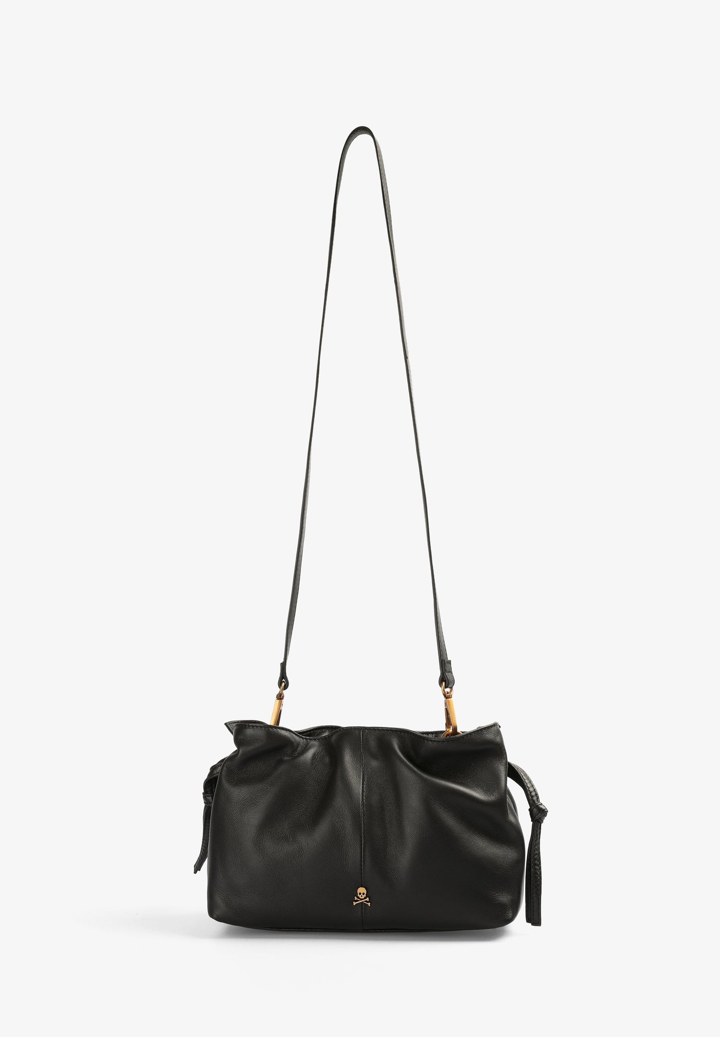 MINI-SAC CUIR LANIÈRES FRONCE