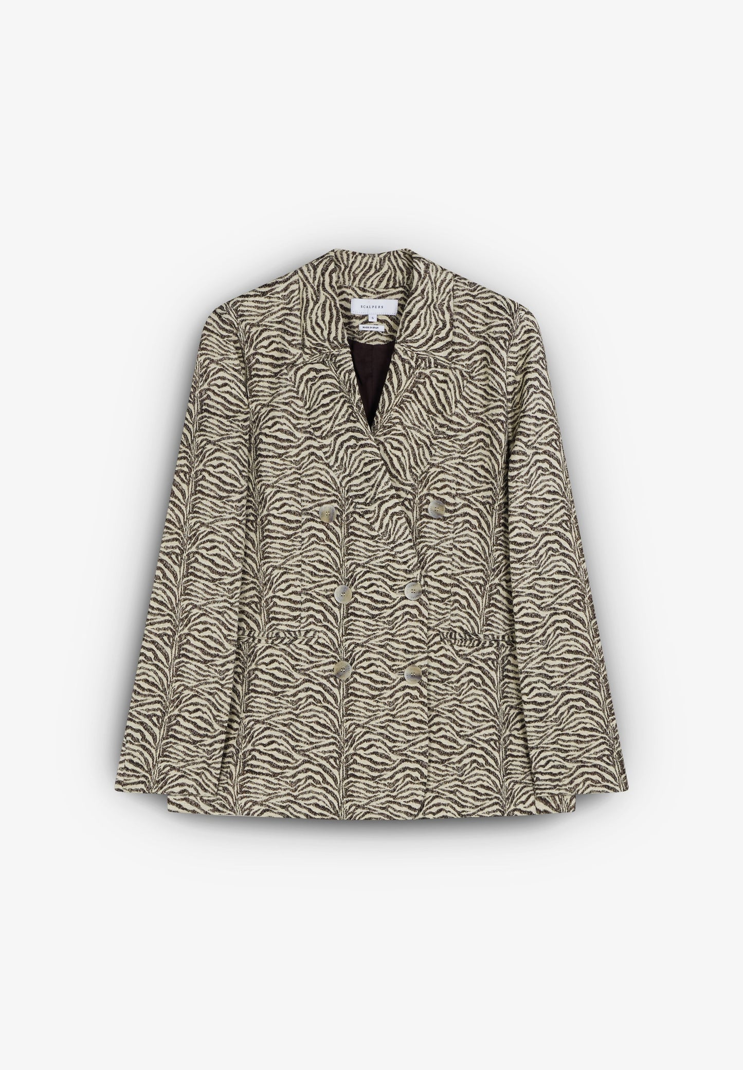 BLAZER IMPRIMÉ ZÈBRE