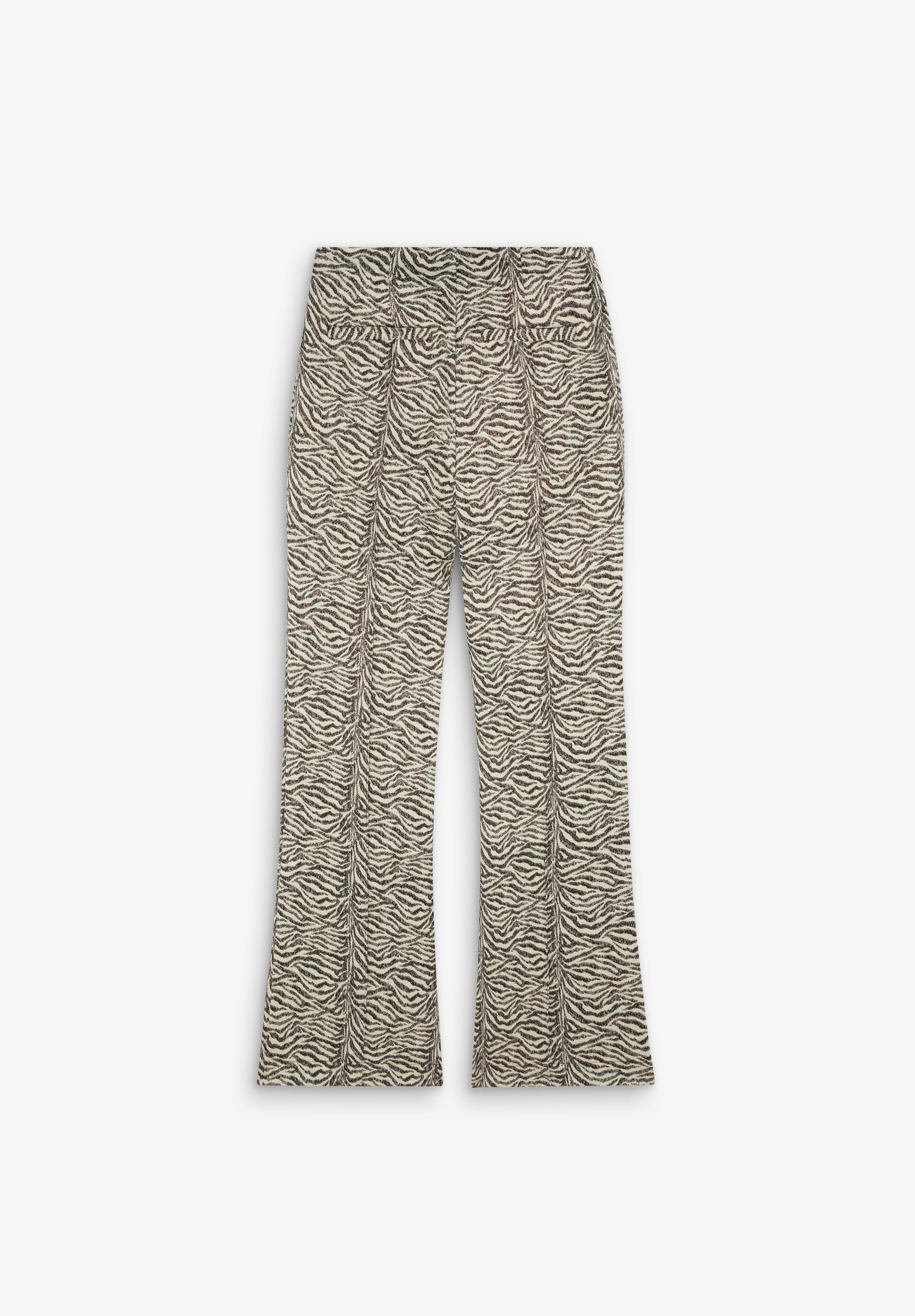 PANTALON ÉVASÉ IMPRIMÉ MOTIF ANIMAL