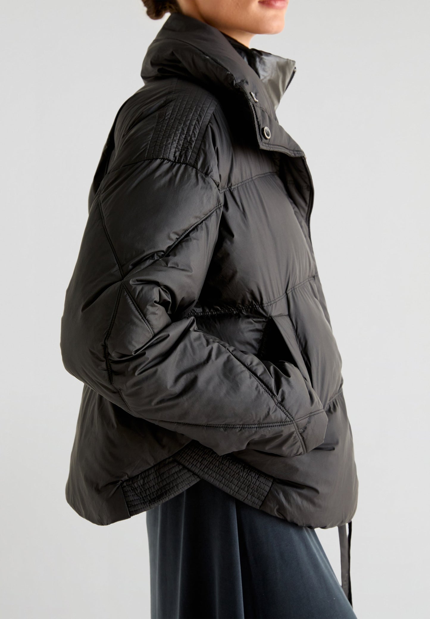 DOUBLE SHORT PUFFER COAT