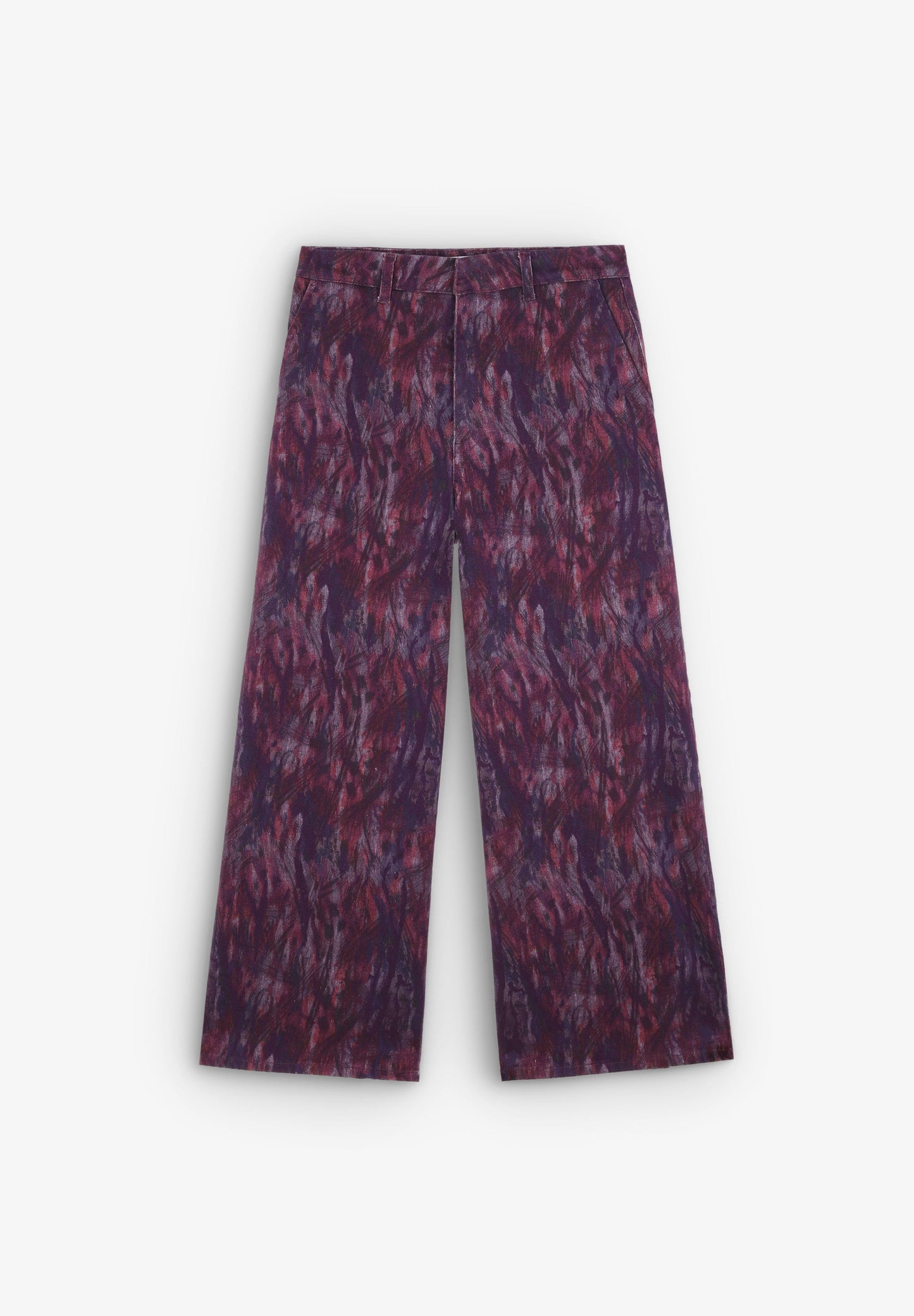 CHINO WIDE PRINT PANT